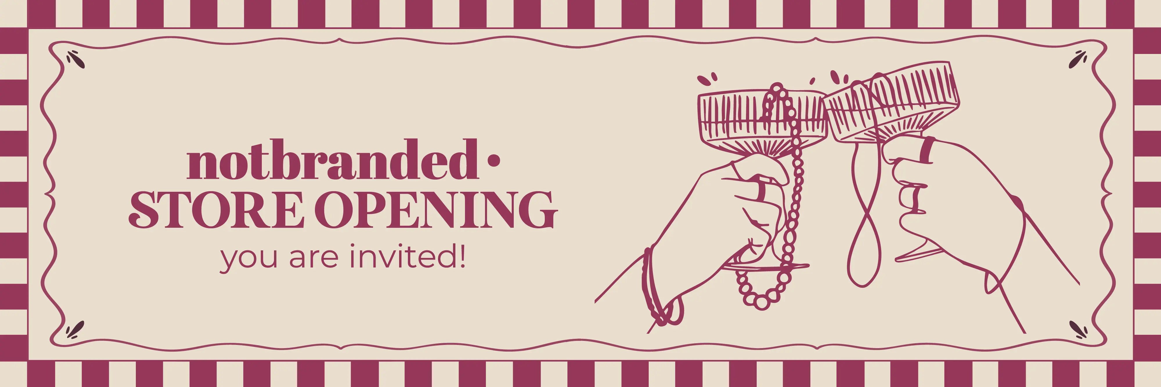 Grand Opening: de eerste Notbranded winkel in Amsterdam!