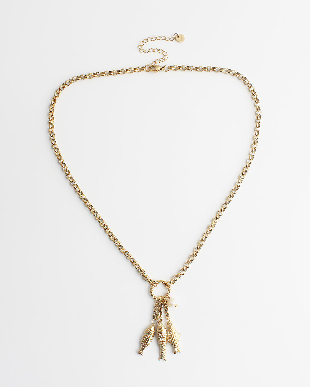 Pez - Collar - Acero inoxidable