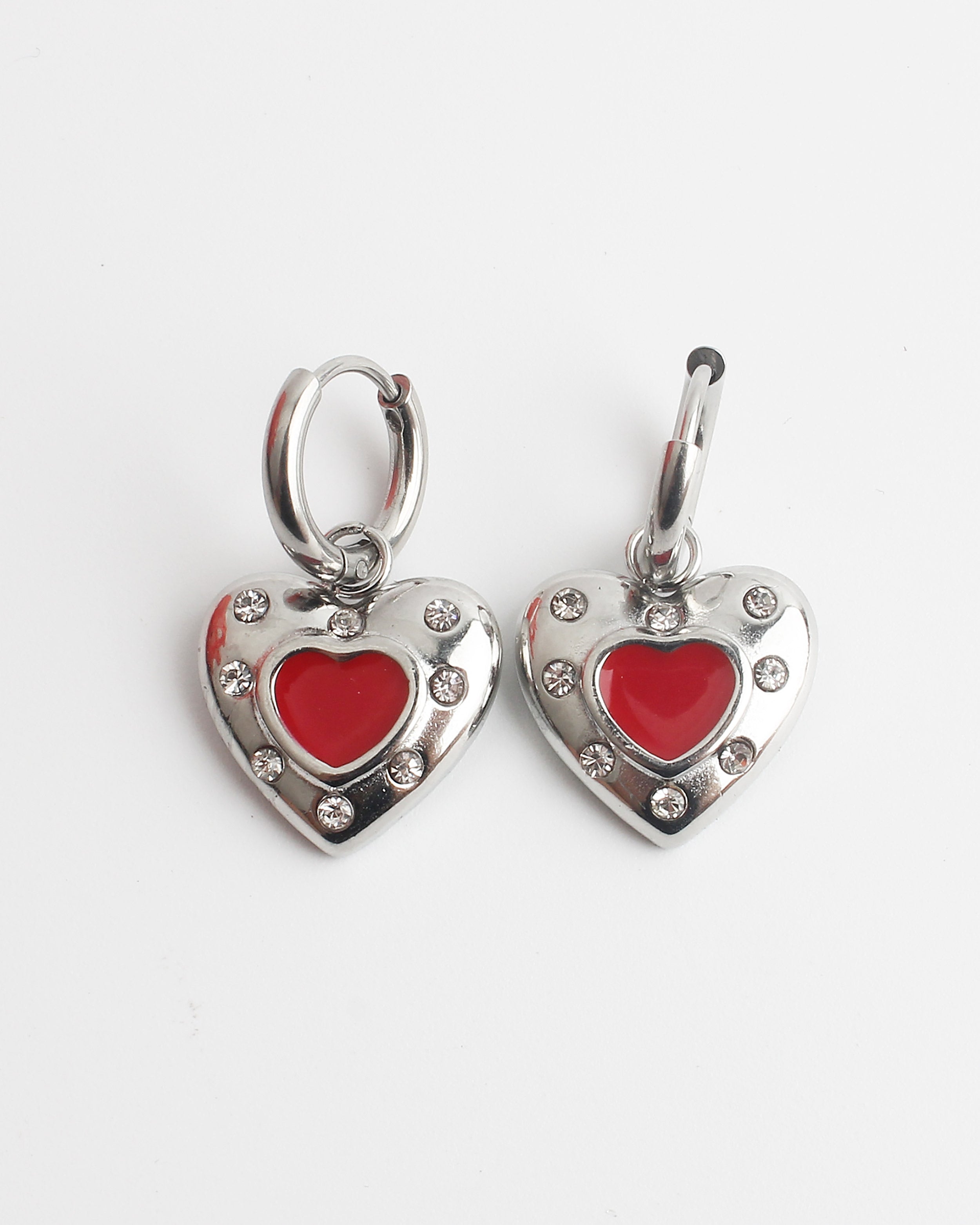 Rae - Pendientes - Acero inoxidable