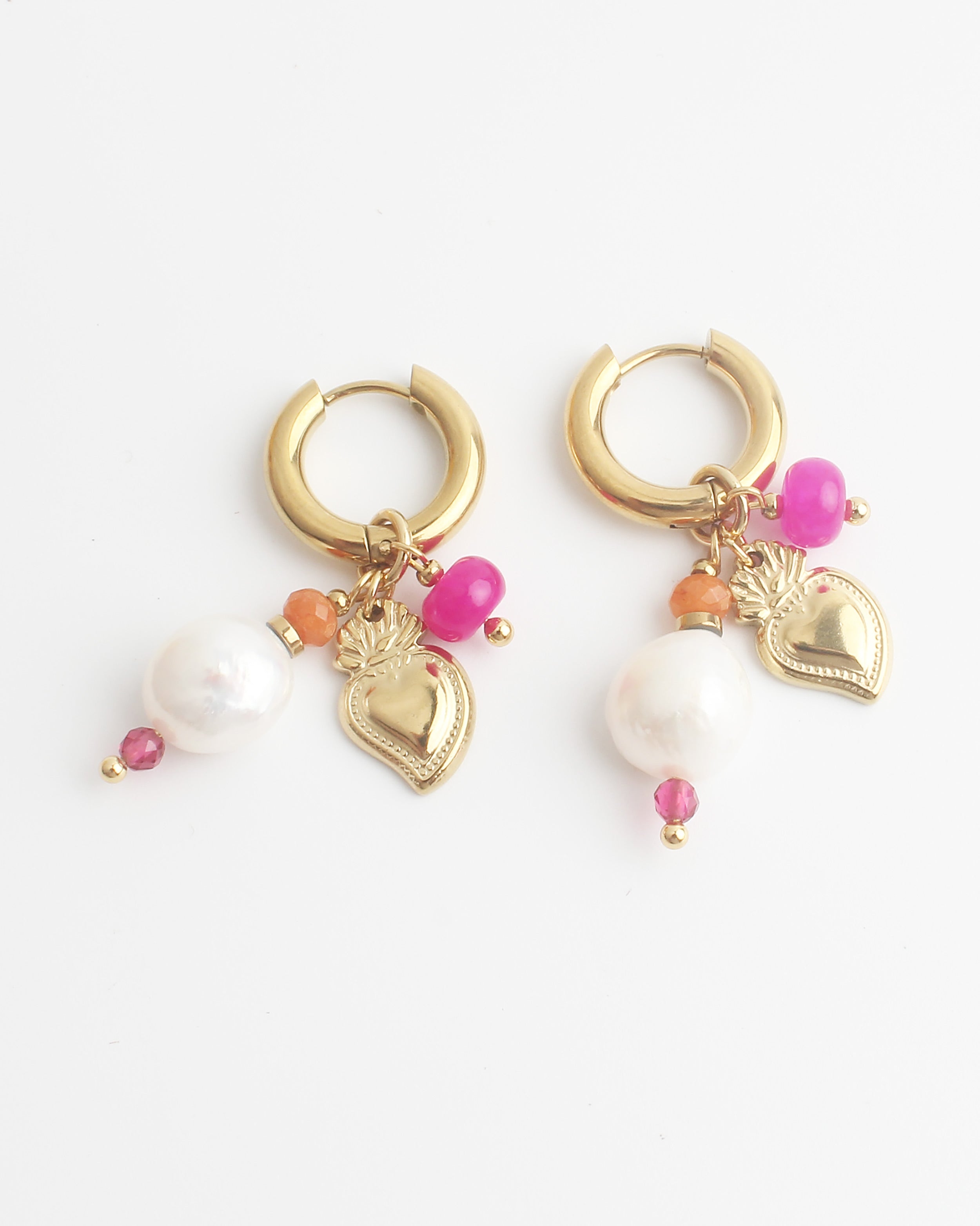Alaine - Pendientes - Acero inoxidable