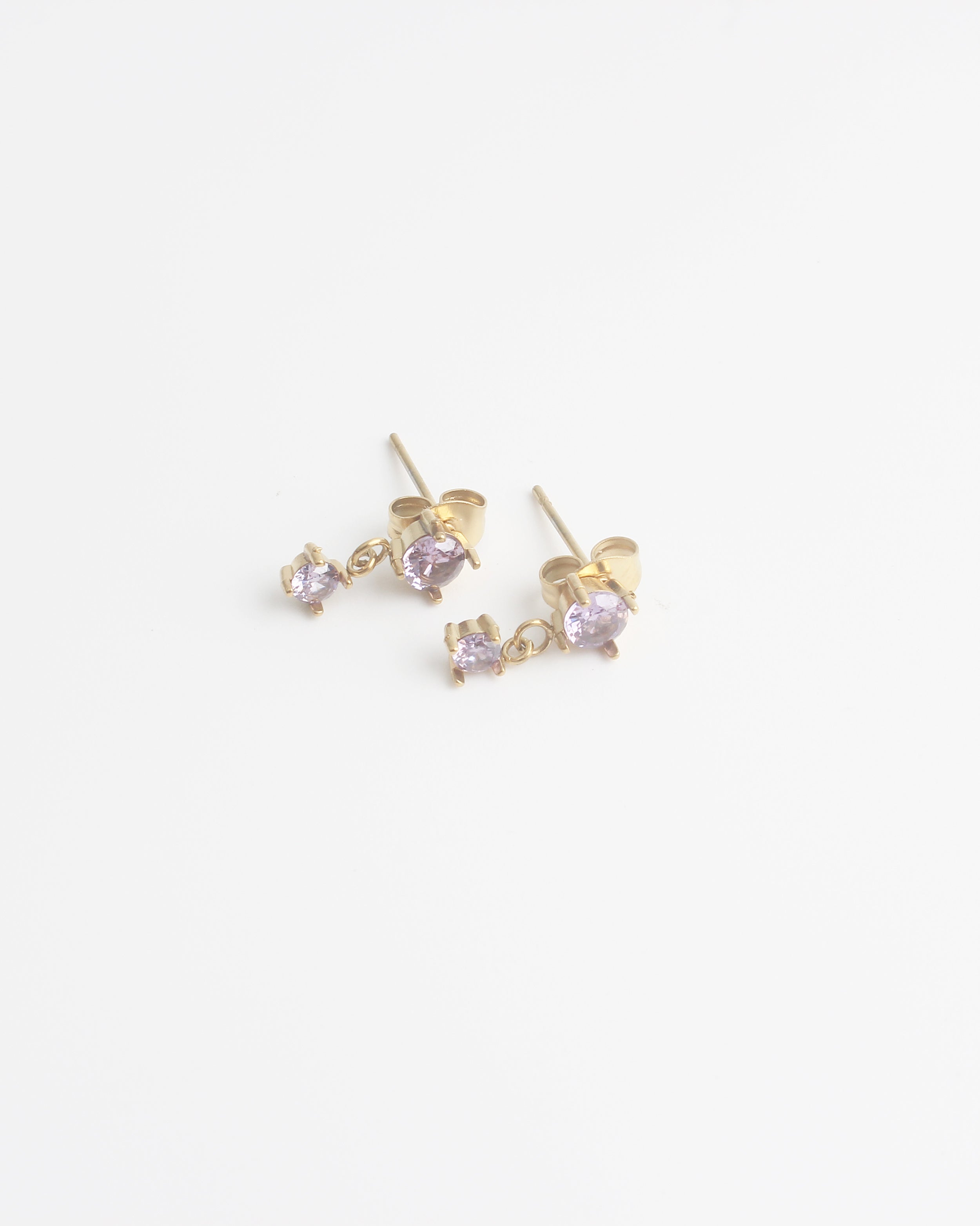 Marlena - Studs – Pendientes – Acero inoxidable