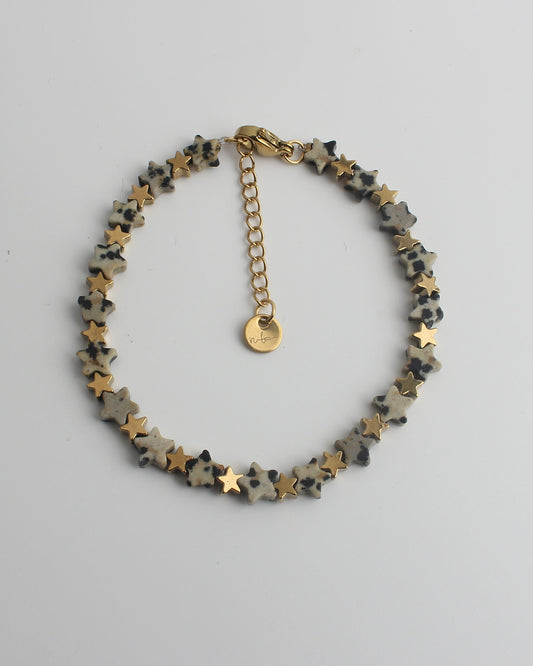 Stargazing - Pulsera - Piedra natural - Acero inoxidable