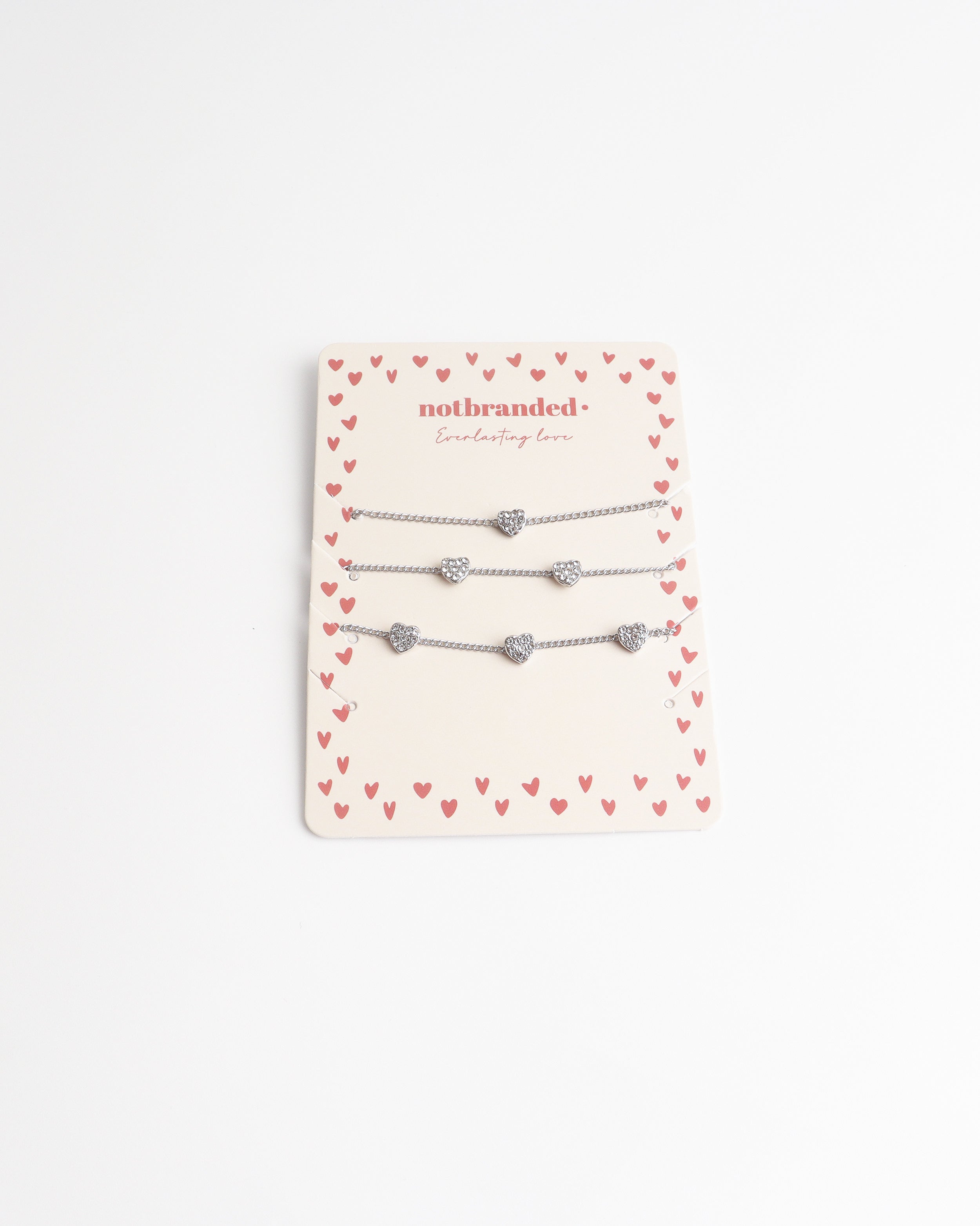 Everlasting love – Set de pulseras (2, 3 o 4) – Acero inoxidable