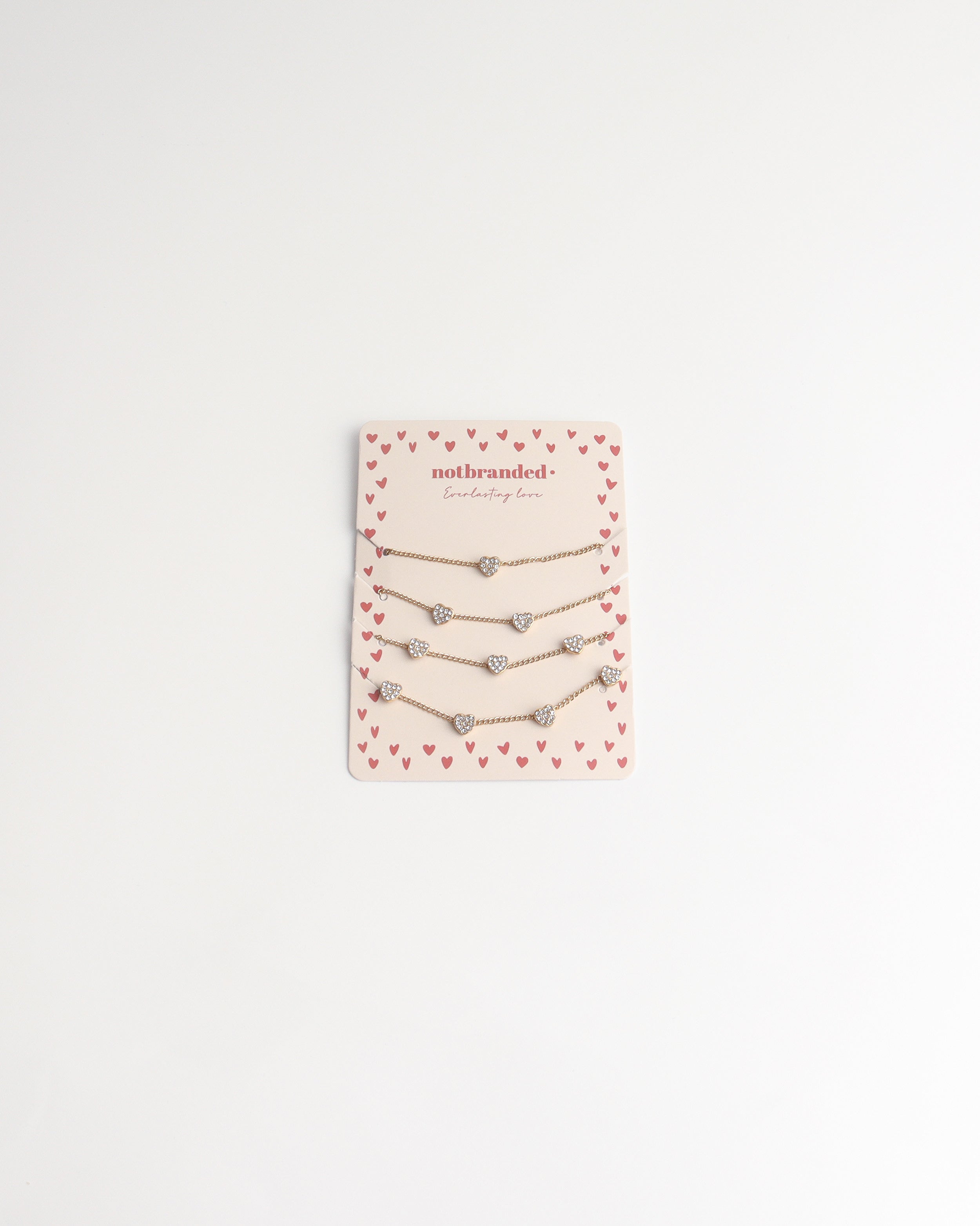 Everlasting love – Set de pulseras (2, 3 o 4) – Acero inoxidable