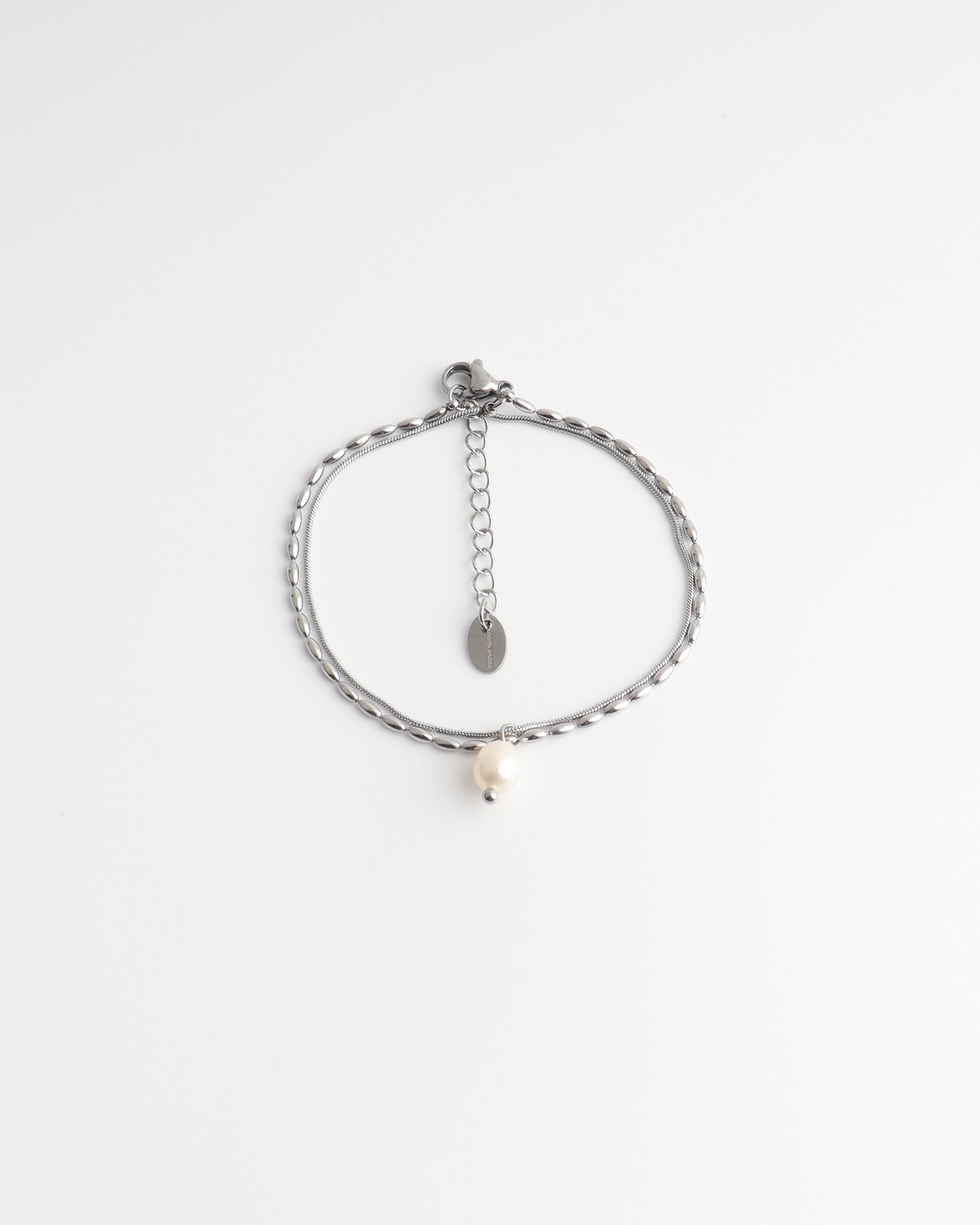 Minimalistic Pearl - Pulsera - Acero inoxidable