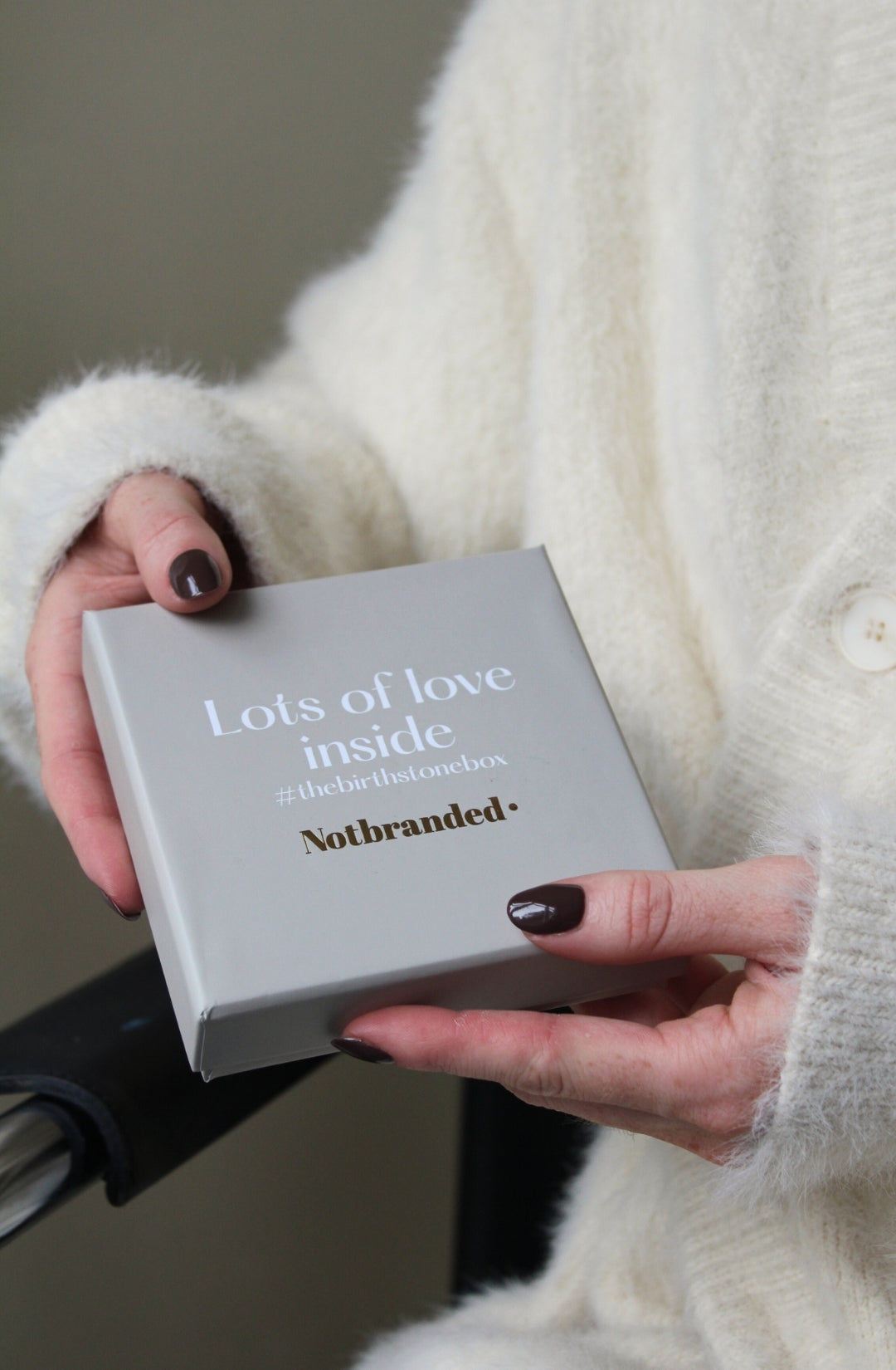 Birthstonebox - Pendientes – Set – Acero inoxidable