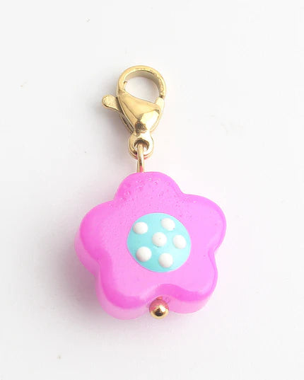 Flor - Charm - Design Your Own - Acero inoxidable