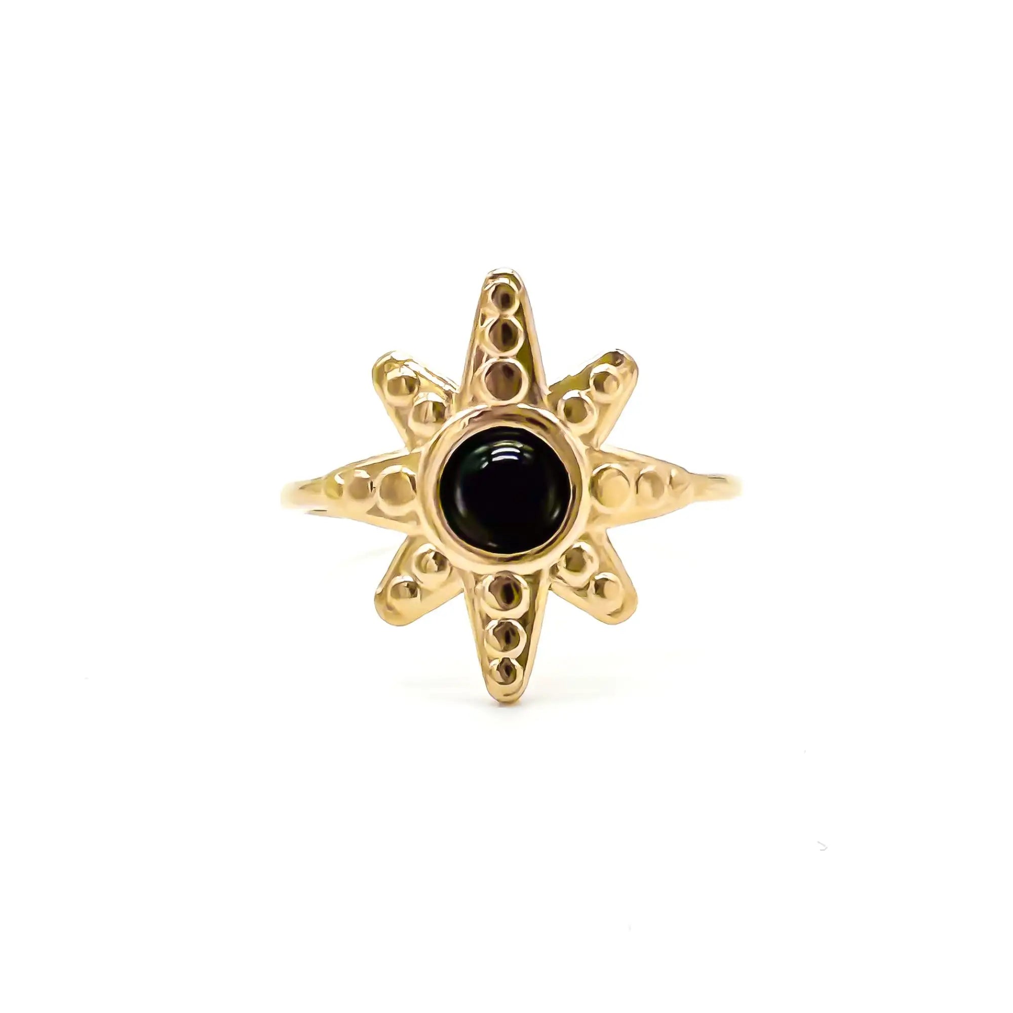 Stars - Anillo - Acero inoxidable - Ajustable