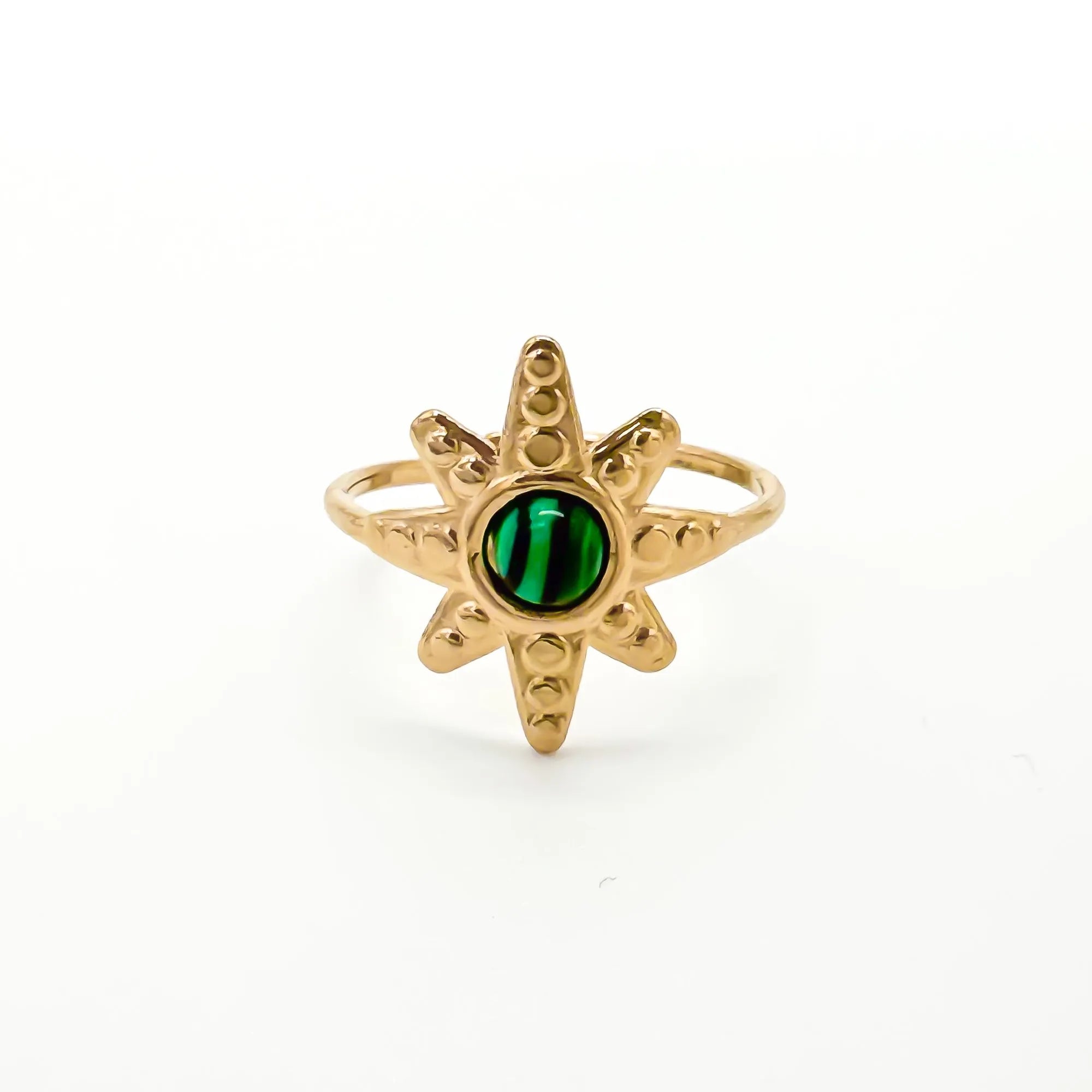 Stars - Anillo - Acero inoxidable - Ajustable
