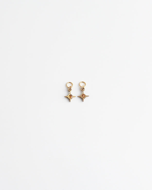 Birthstonebox - Pendientes – Set – Acero inoxidable