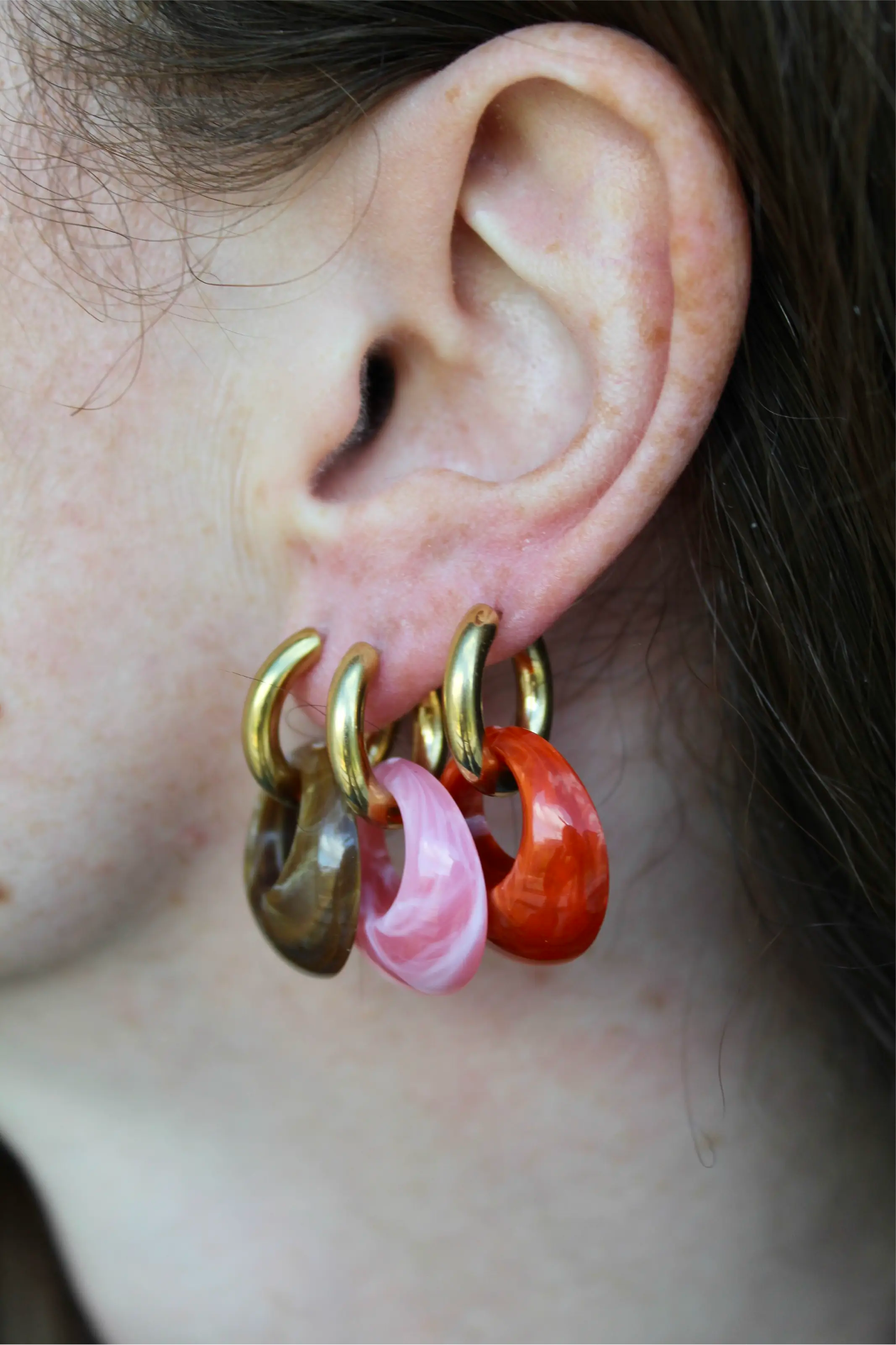 Luisa - Pendientes - Acero inoxidable