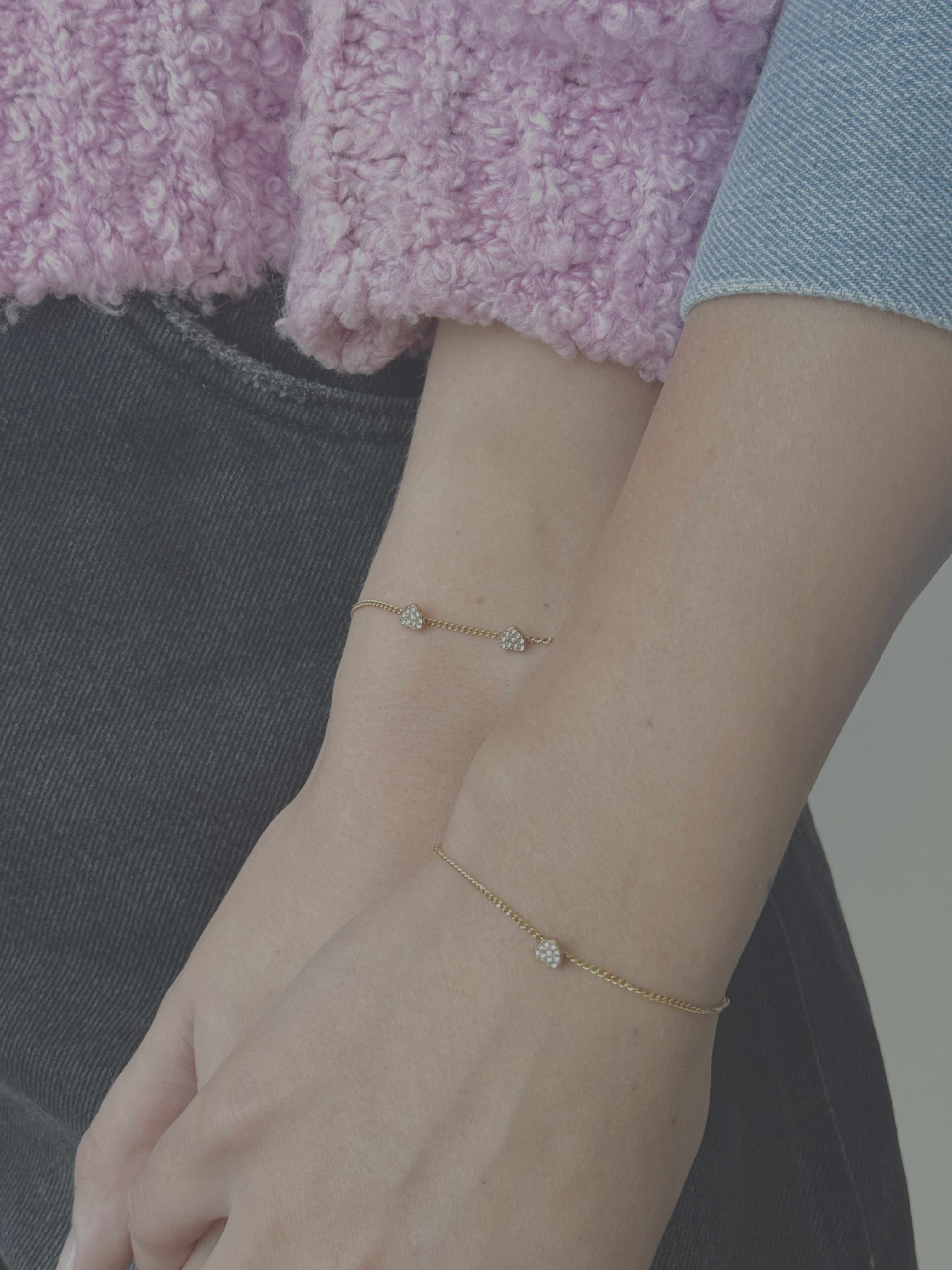 Everlasting love – Set de pulseras (2, 3 o 4) – Acero inoxidable