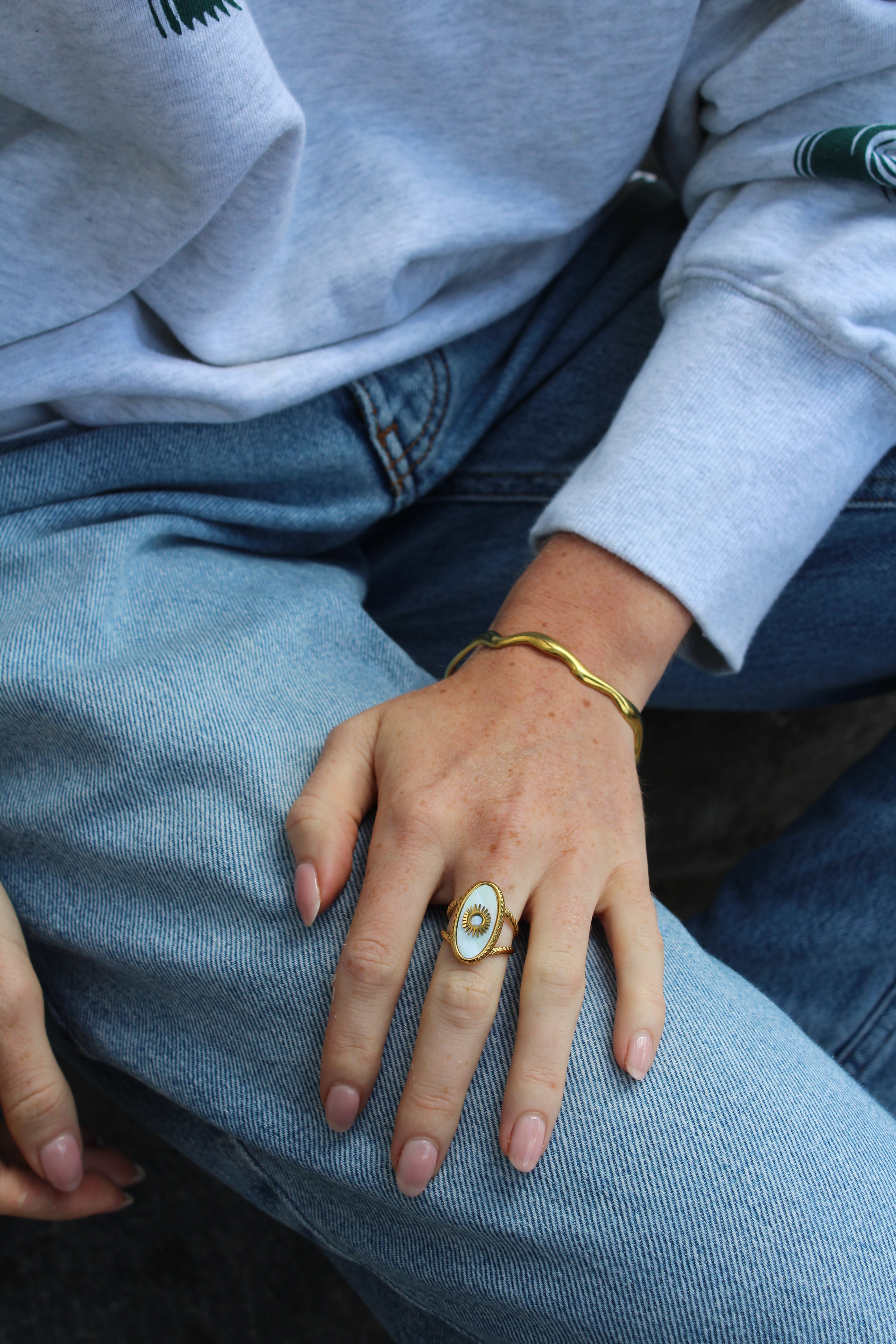 Eterna - Anillo - Acero Inoxidable - Ajustable