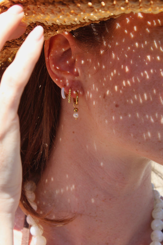 Veerle - Pendientes - Acero inoxidable
