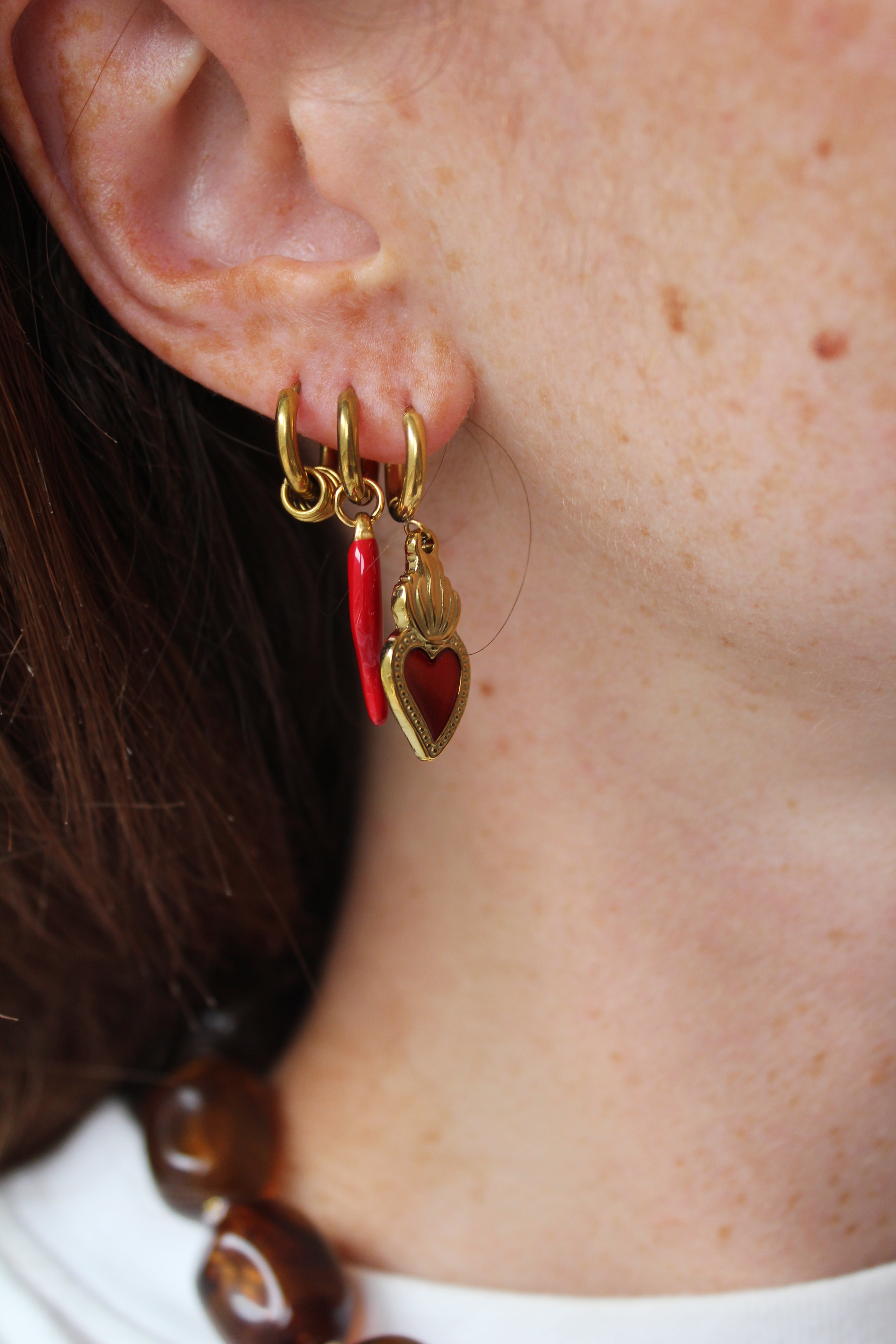 Mari - Pendientes - Acero inoxidable