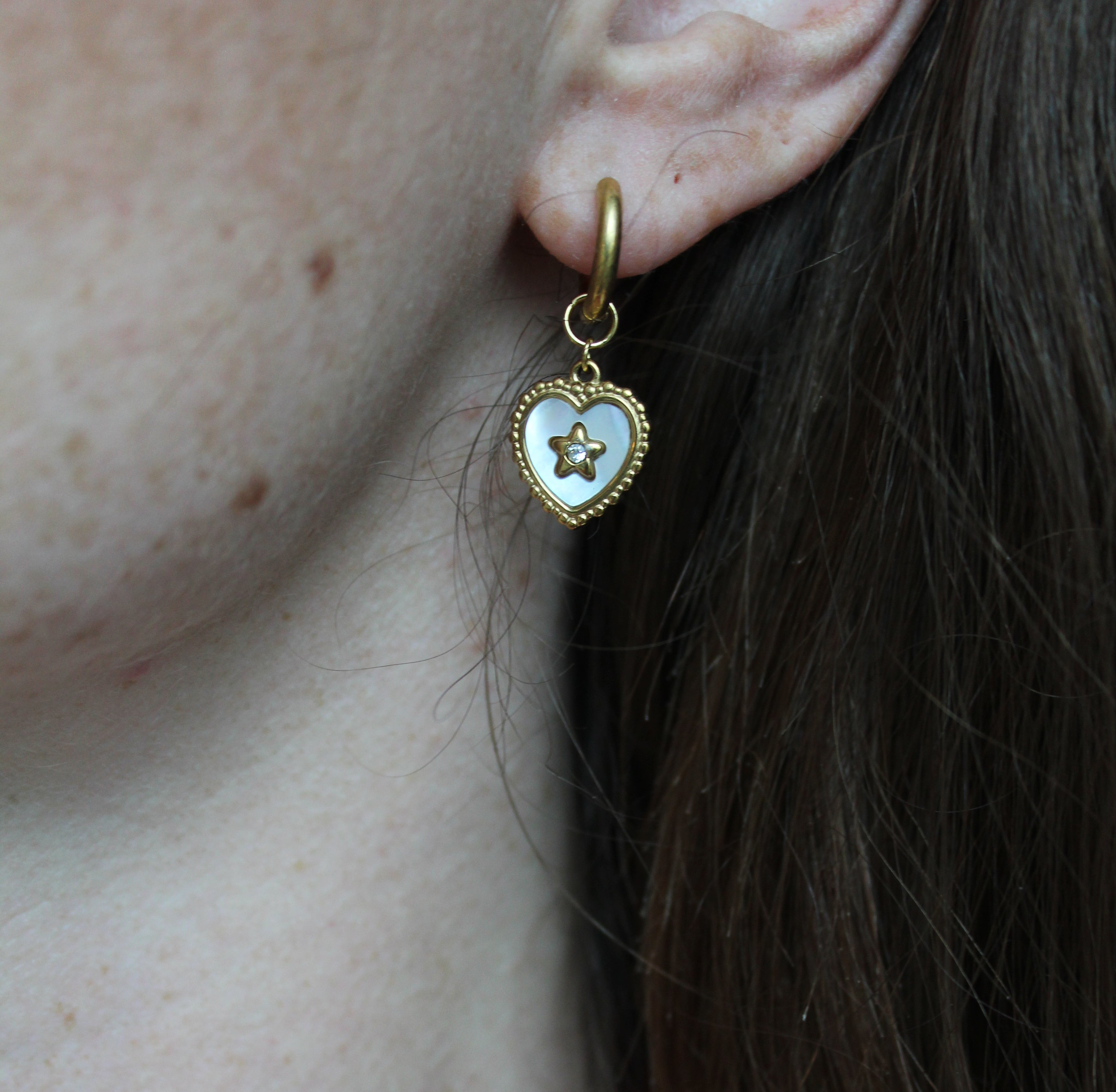 Rachel - Pendientes - Acero inoxidable