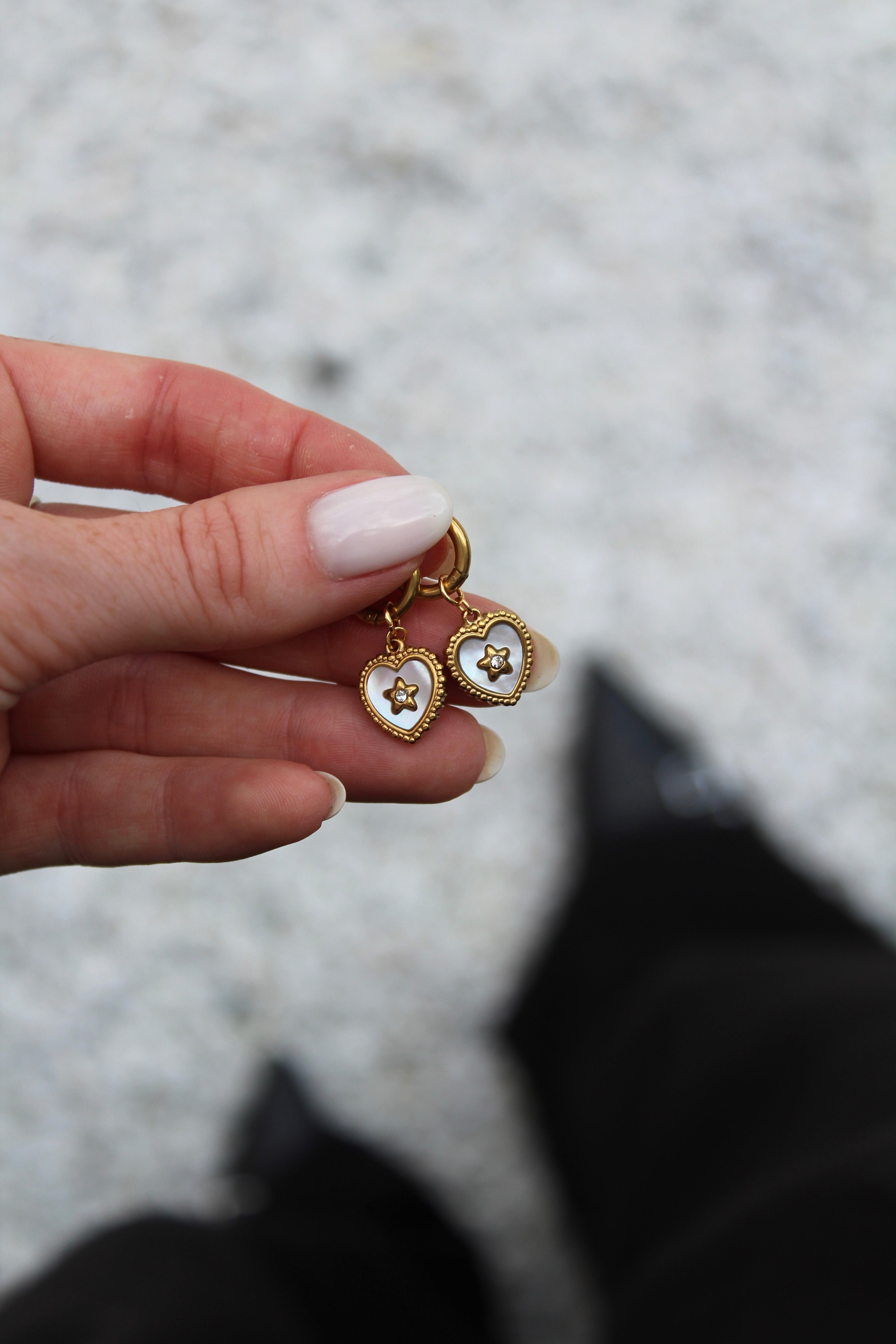 Rachel - Pendientes - Acero inoxidable