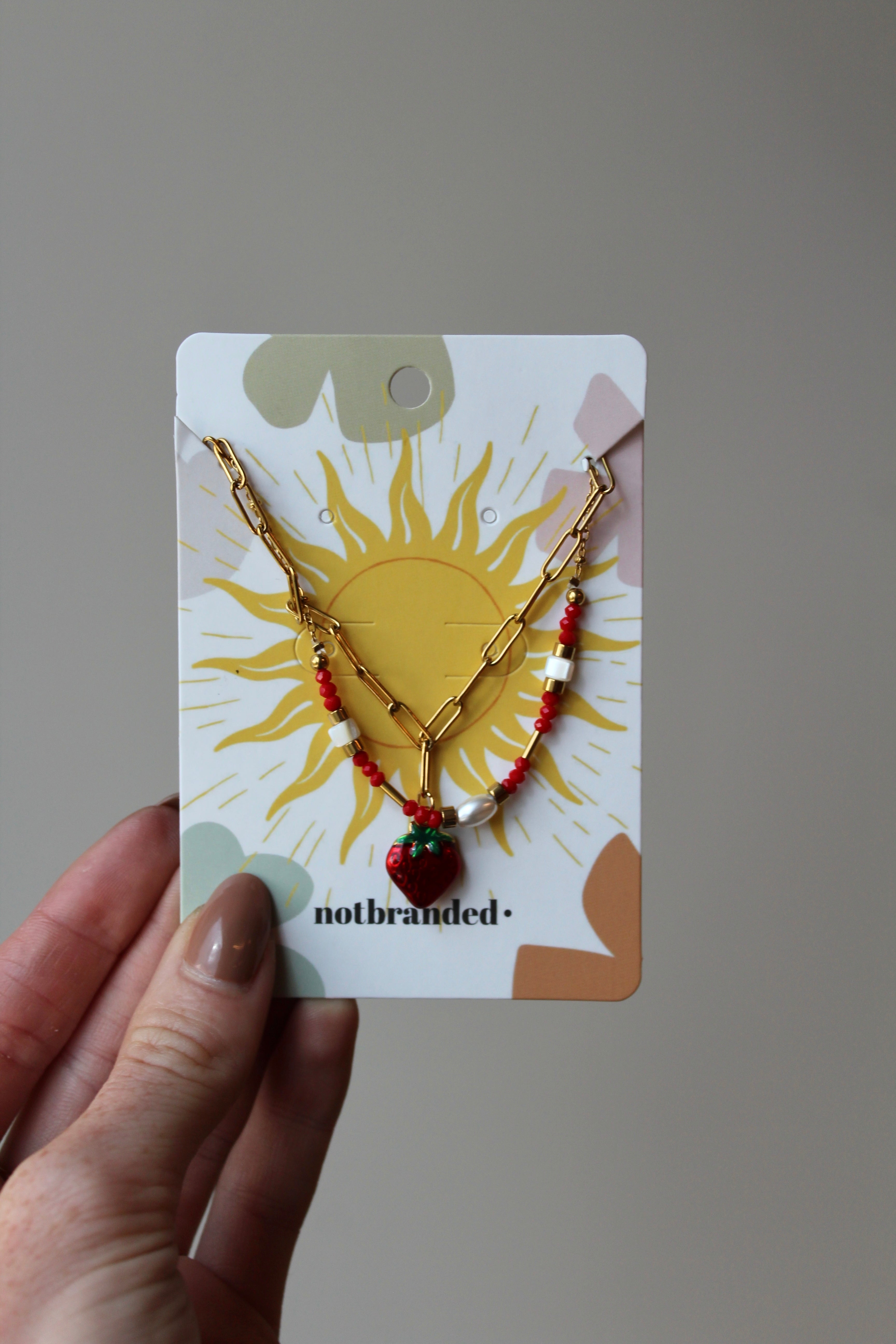 Fruity Strawberry - Pulsera - Acero inoxidable