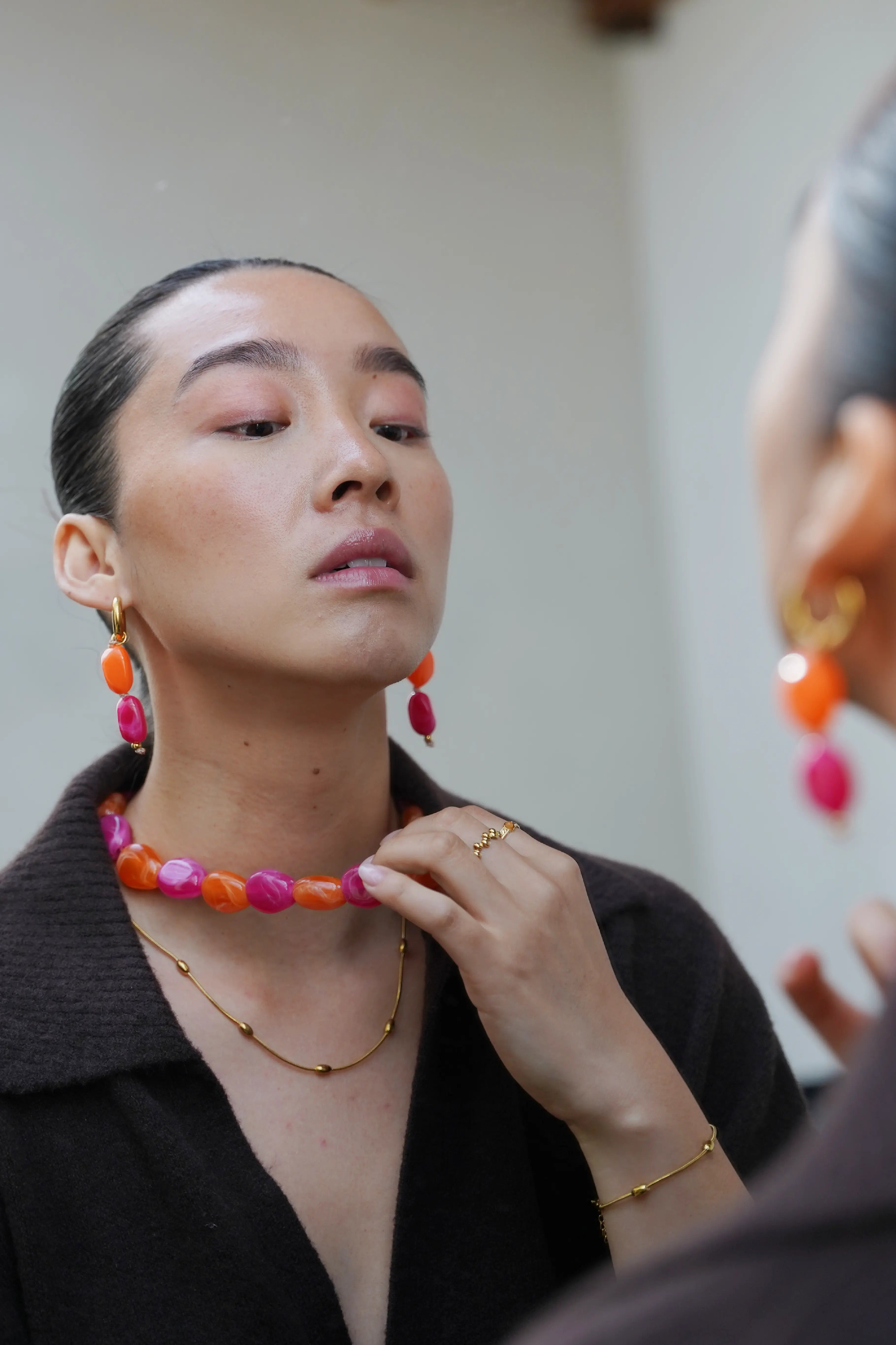 Ainoa -Pendientes - Acero inoxidable