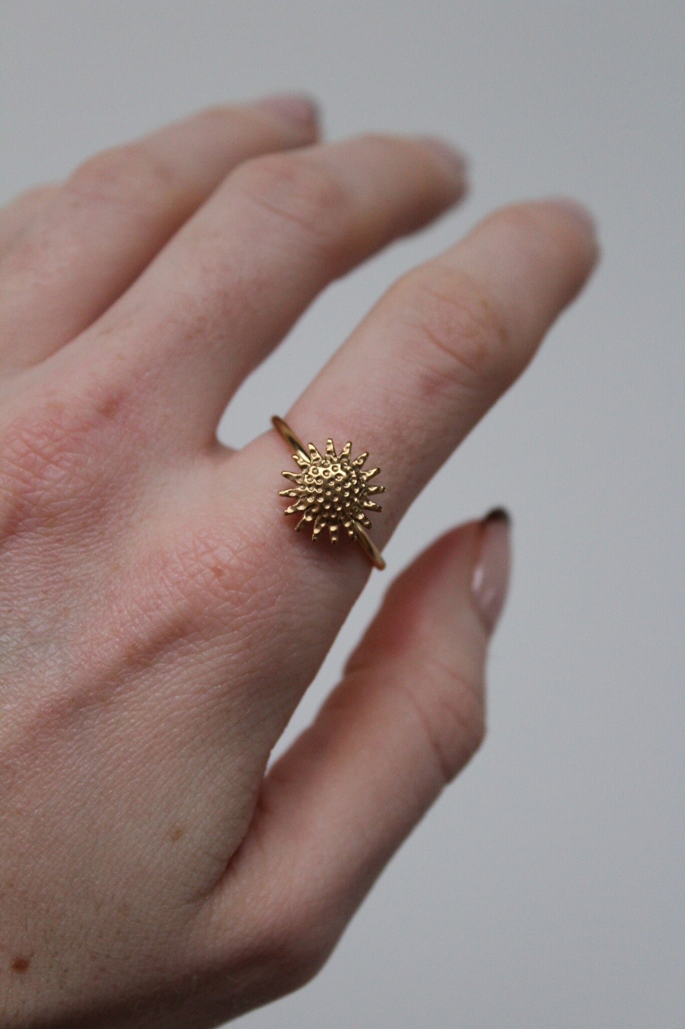 August - Anillo - Acero inoxidable - Ajustable