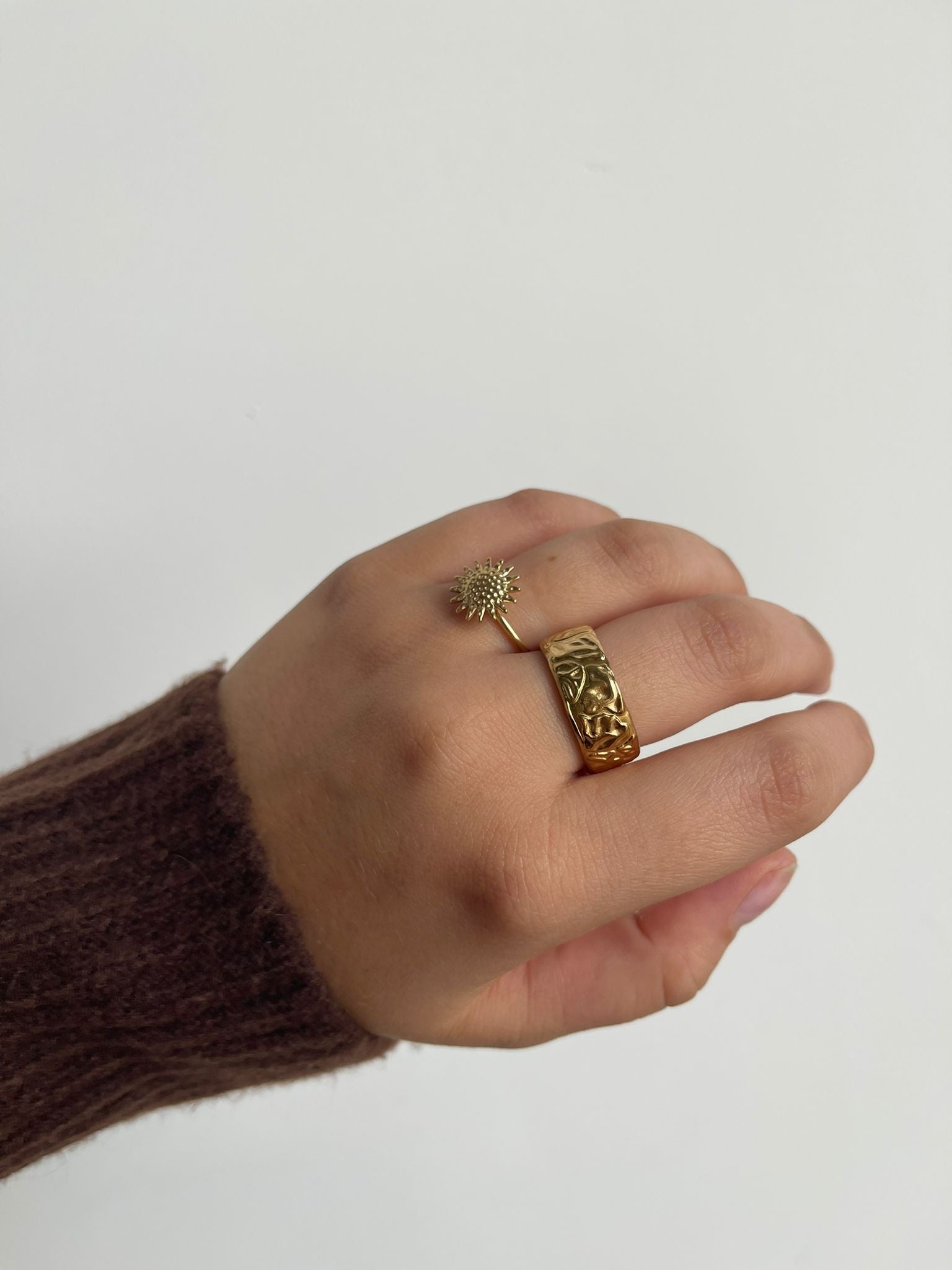 August - Anillo - Acero inoxidable - Ajustable