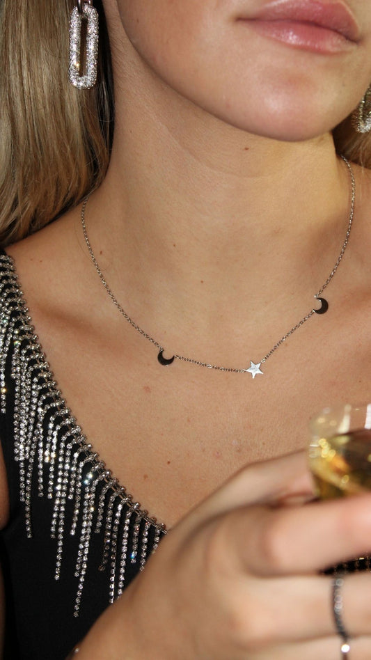 Galaxy - Necklace - Stainless Steel