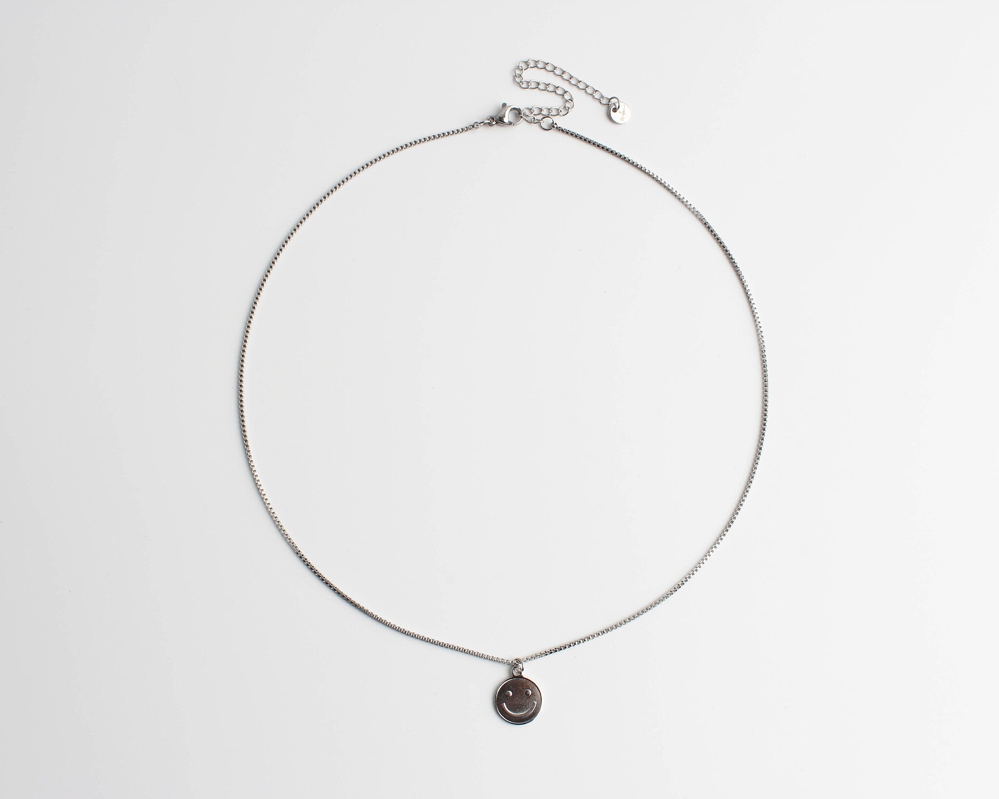 Smiley - Necklace - Stainless Steel