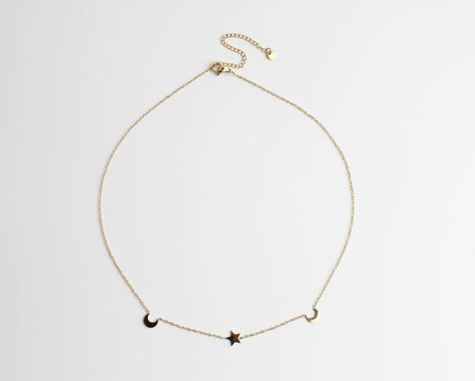 Galaxy - Necklace - Stainless Steel
