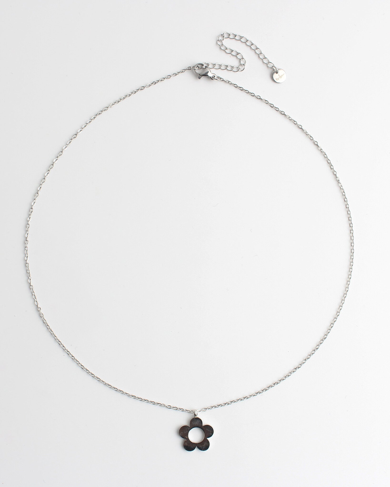 Beautiful Flower - Necklace - Stainless Steel