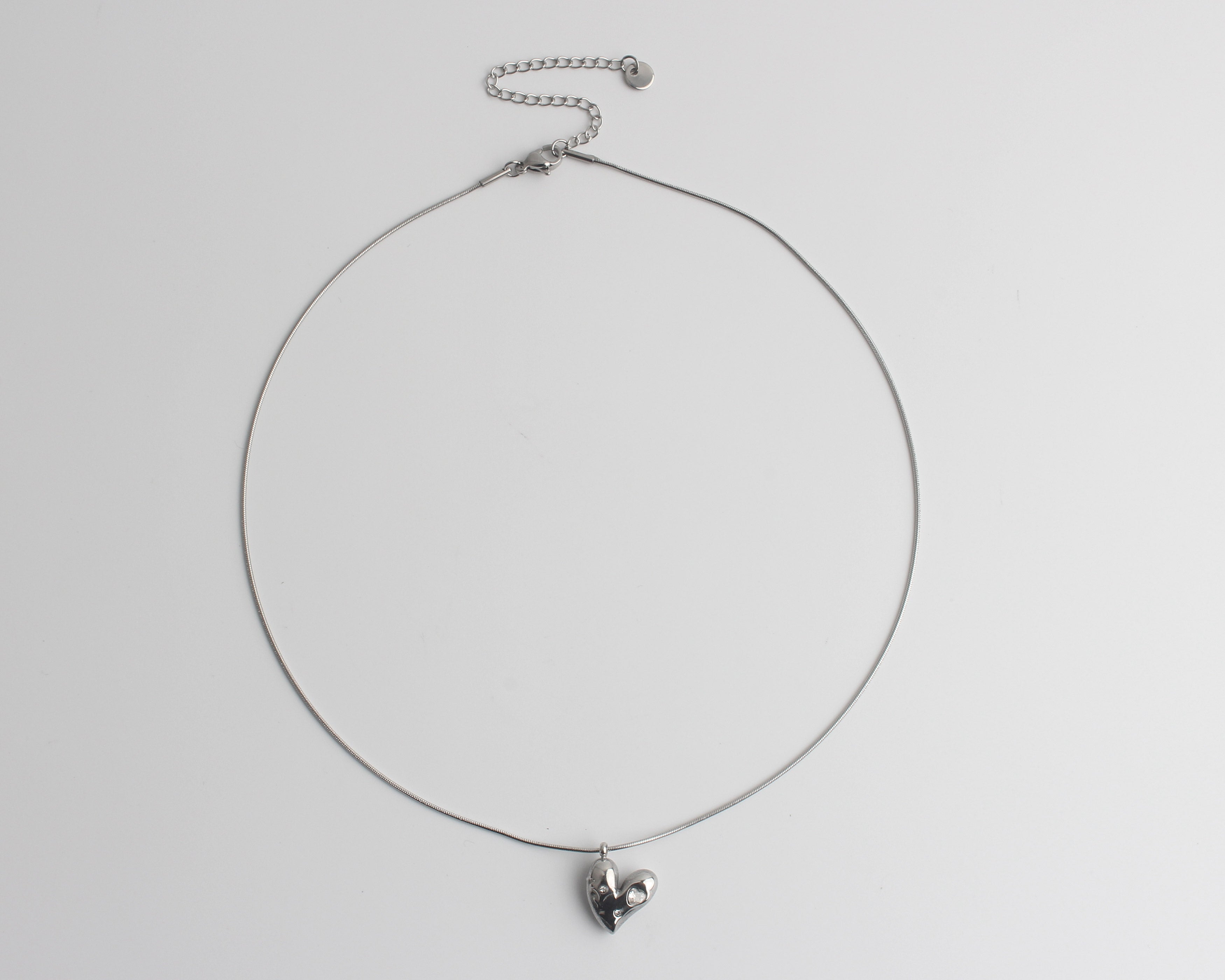 Sparkly love - Collar - Acero inoxidable