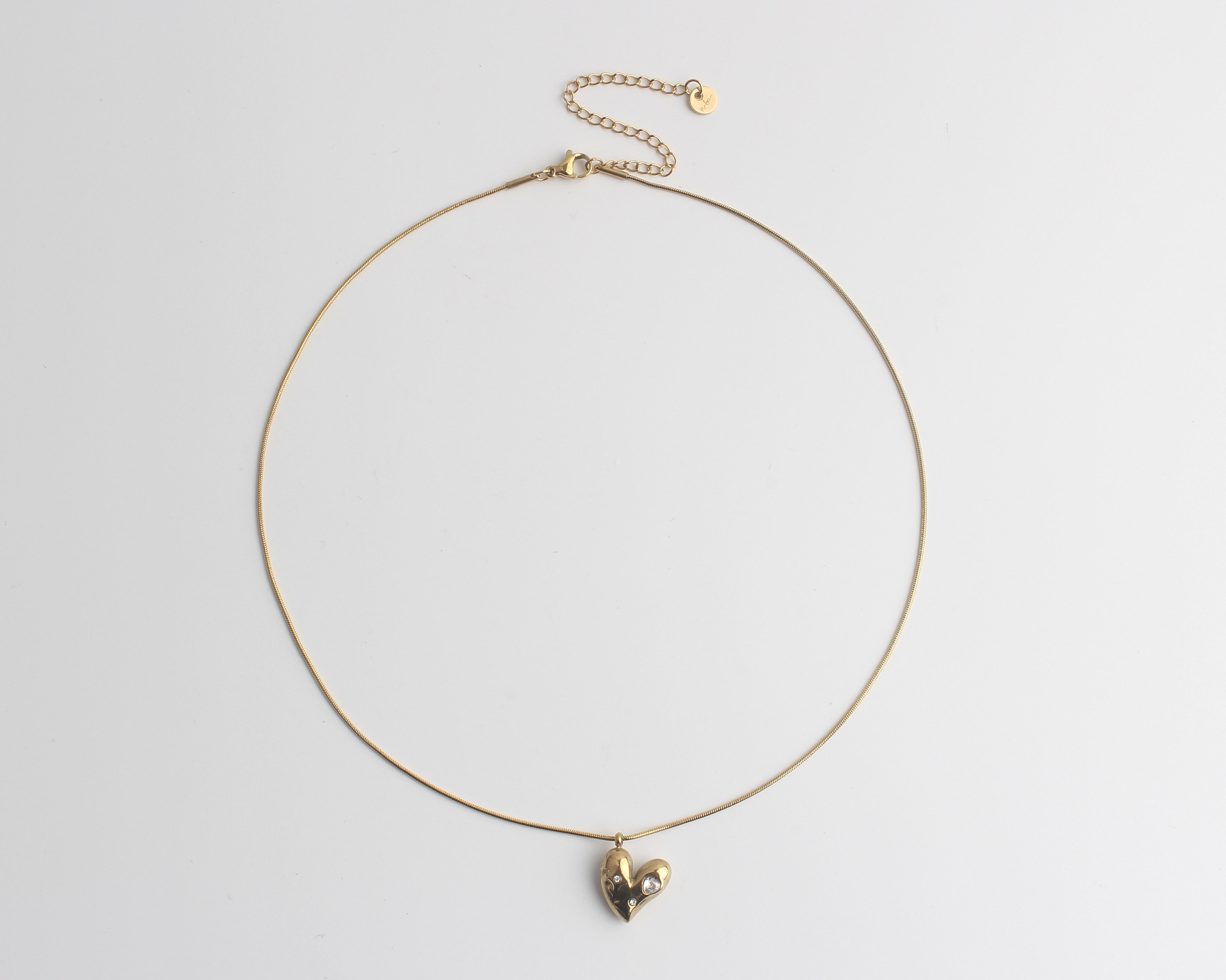 Sparkly love - Collar - Acero inoxidable