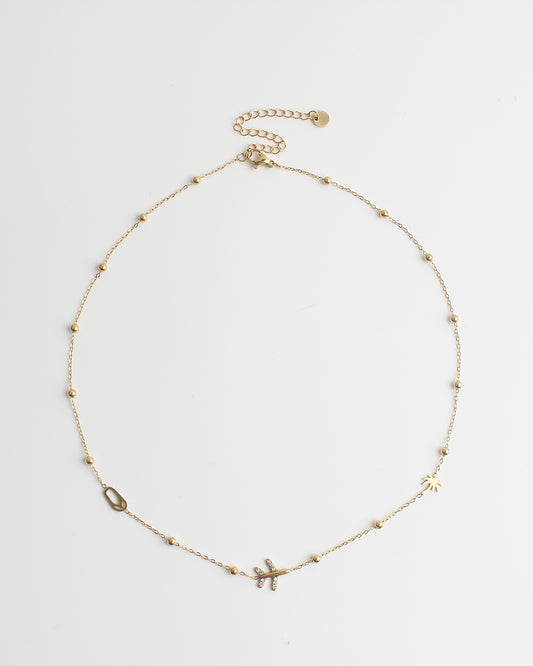 Vacation Vibe - Necklace - Stainless Steel