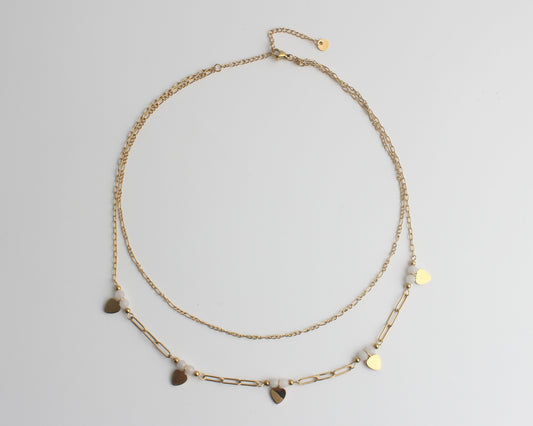 Titia - Necklace - Stainless Steel