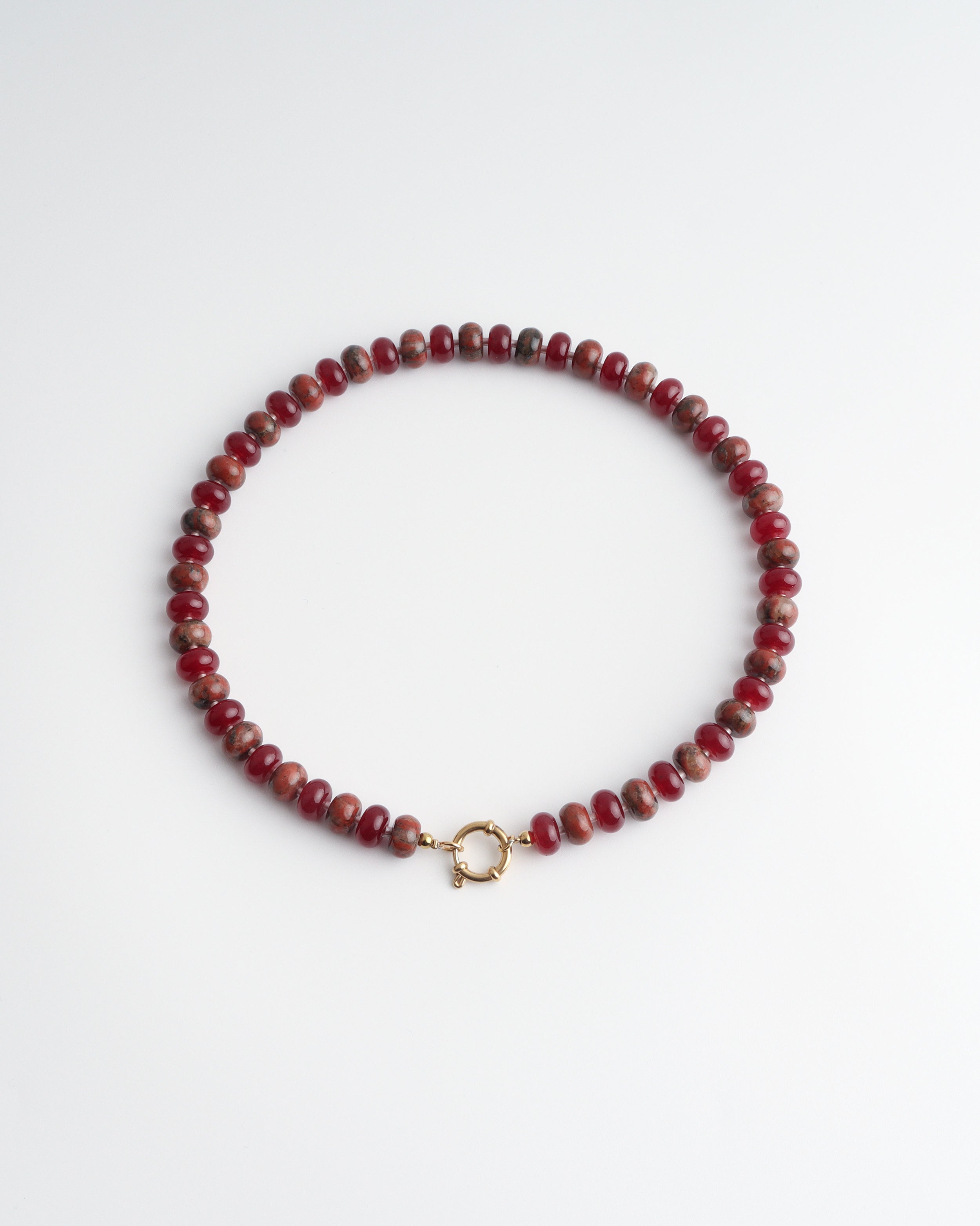 Clarisa - Collar - Piedra natural - Acero inoxidable