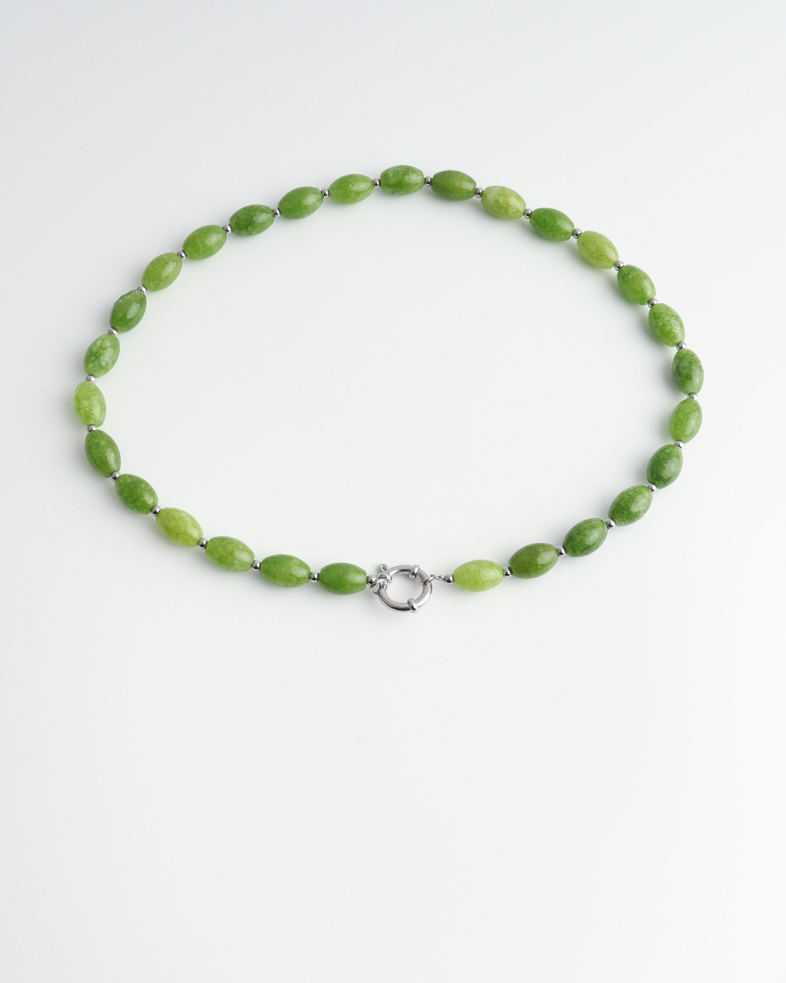 Jossy - Collar - Piedra natural - Acero inoxidable