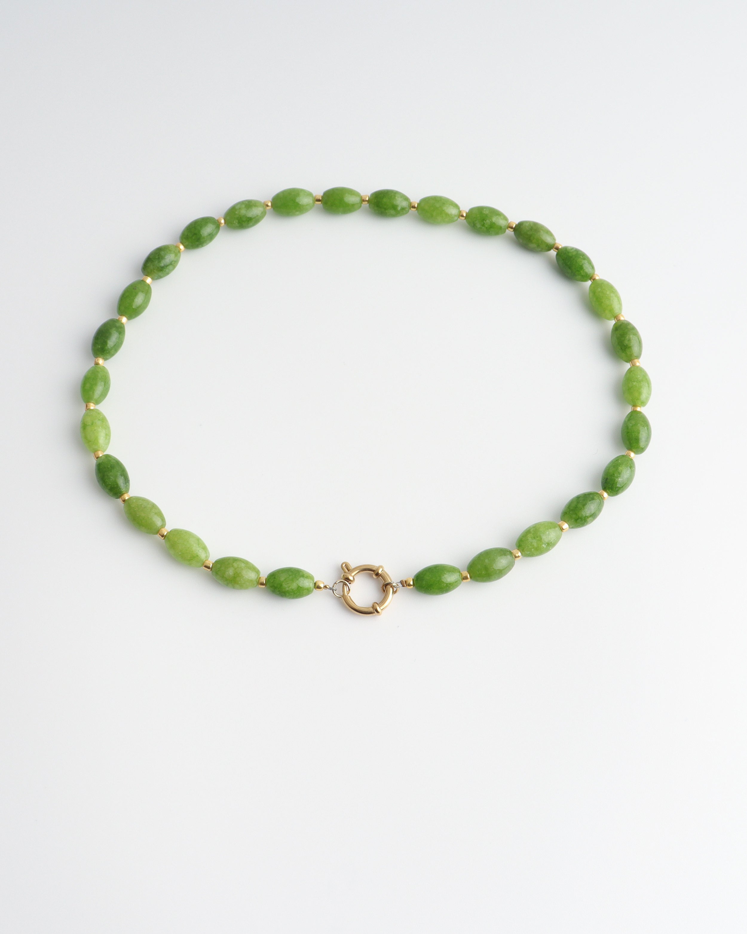 Jossy - Collar - Piedra natural - Acero inoxidable