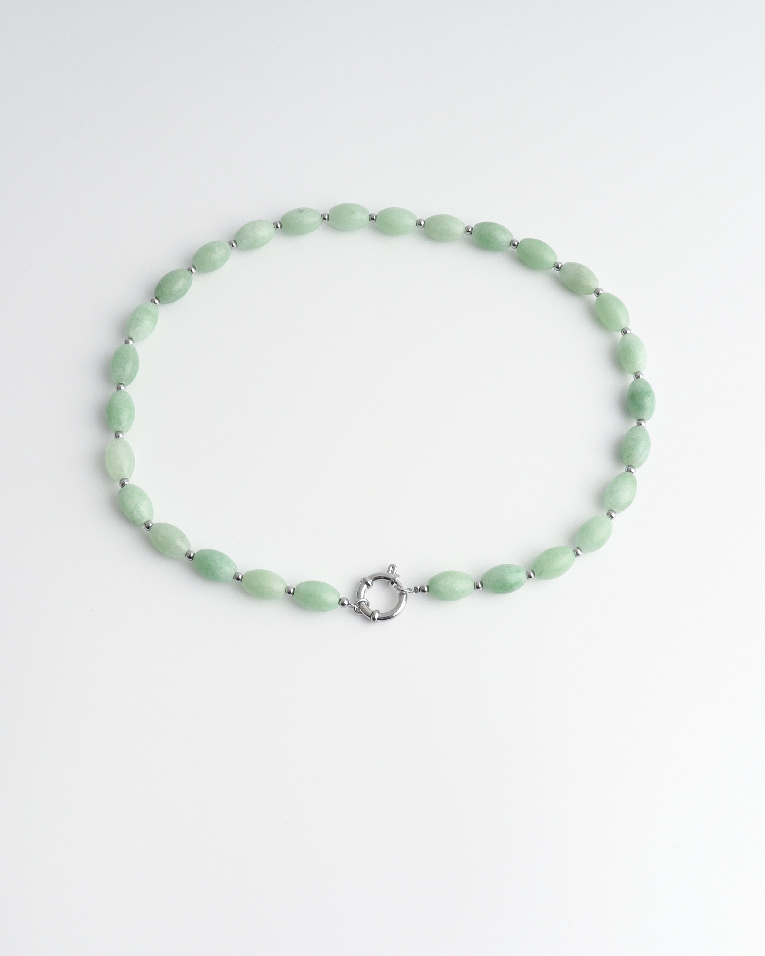 Jossy - Collar - Piedra natural - Acero inoxidable