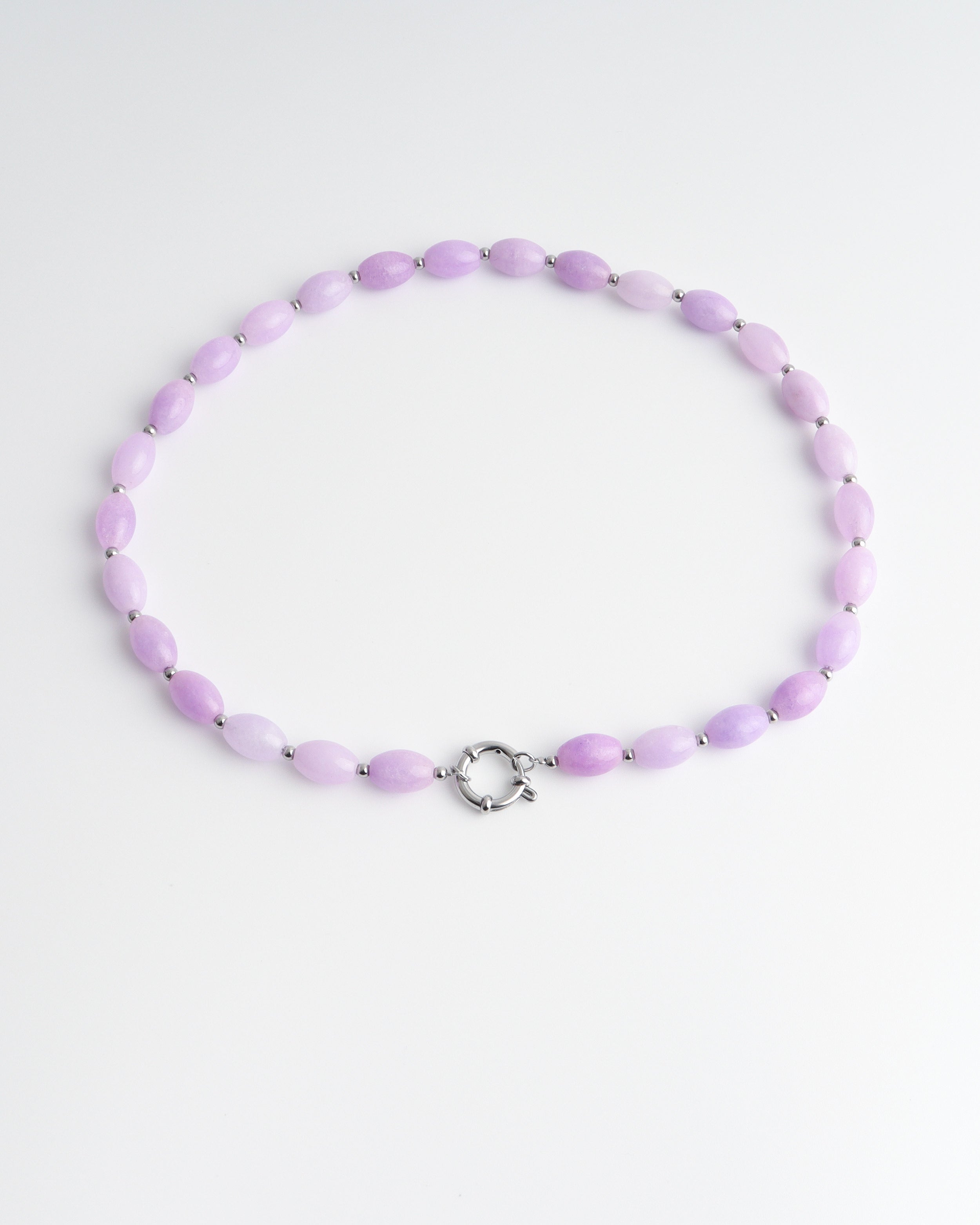 Jossy - Collar - Piedra natural - Acero inoxidable