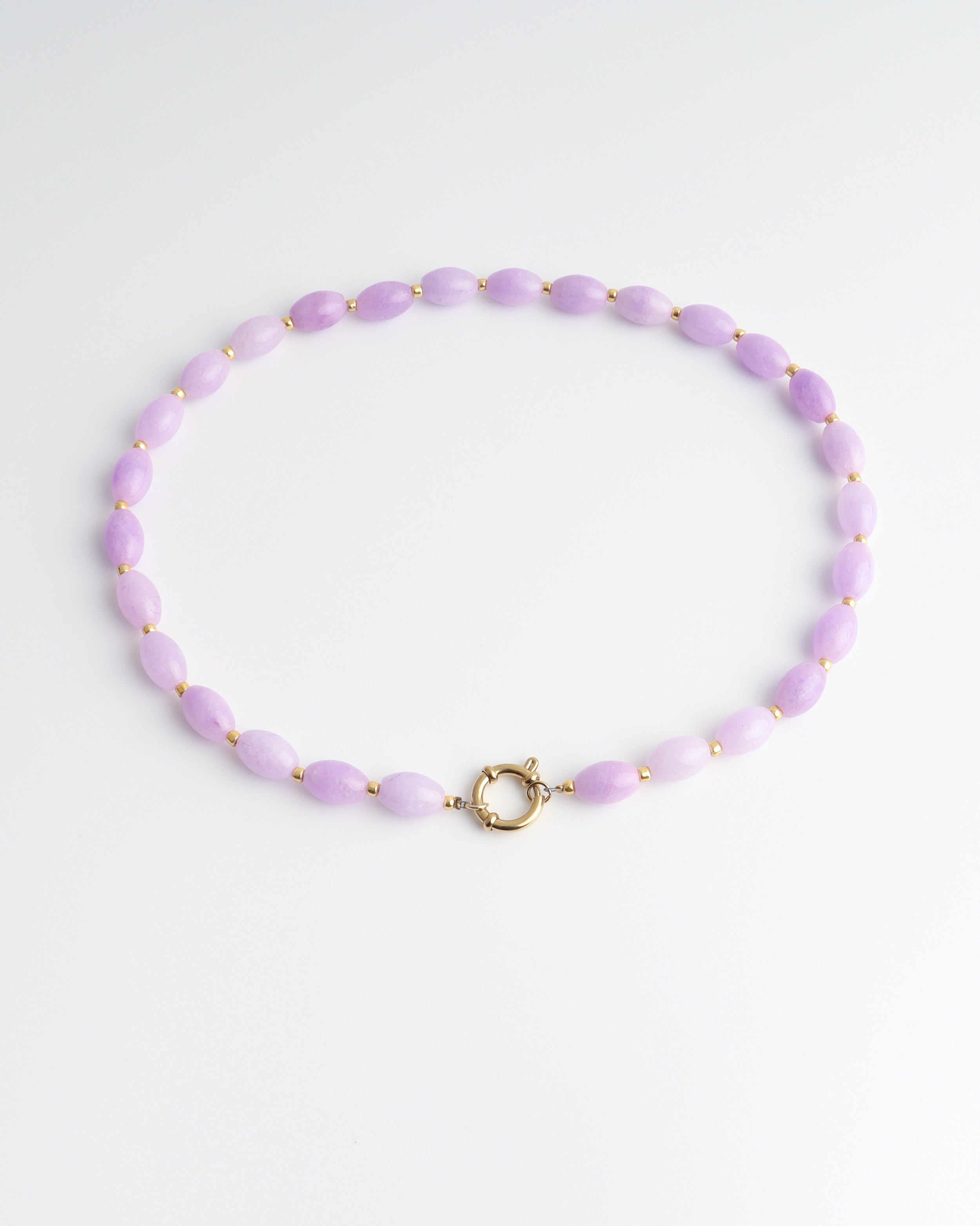 Jossy - Collar - Piedra natural - Acero inoxidable