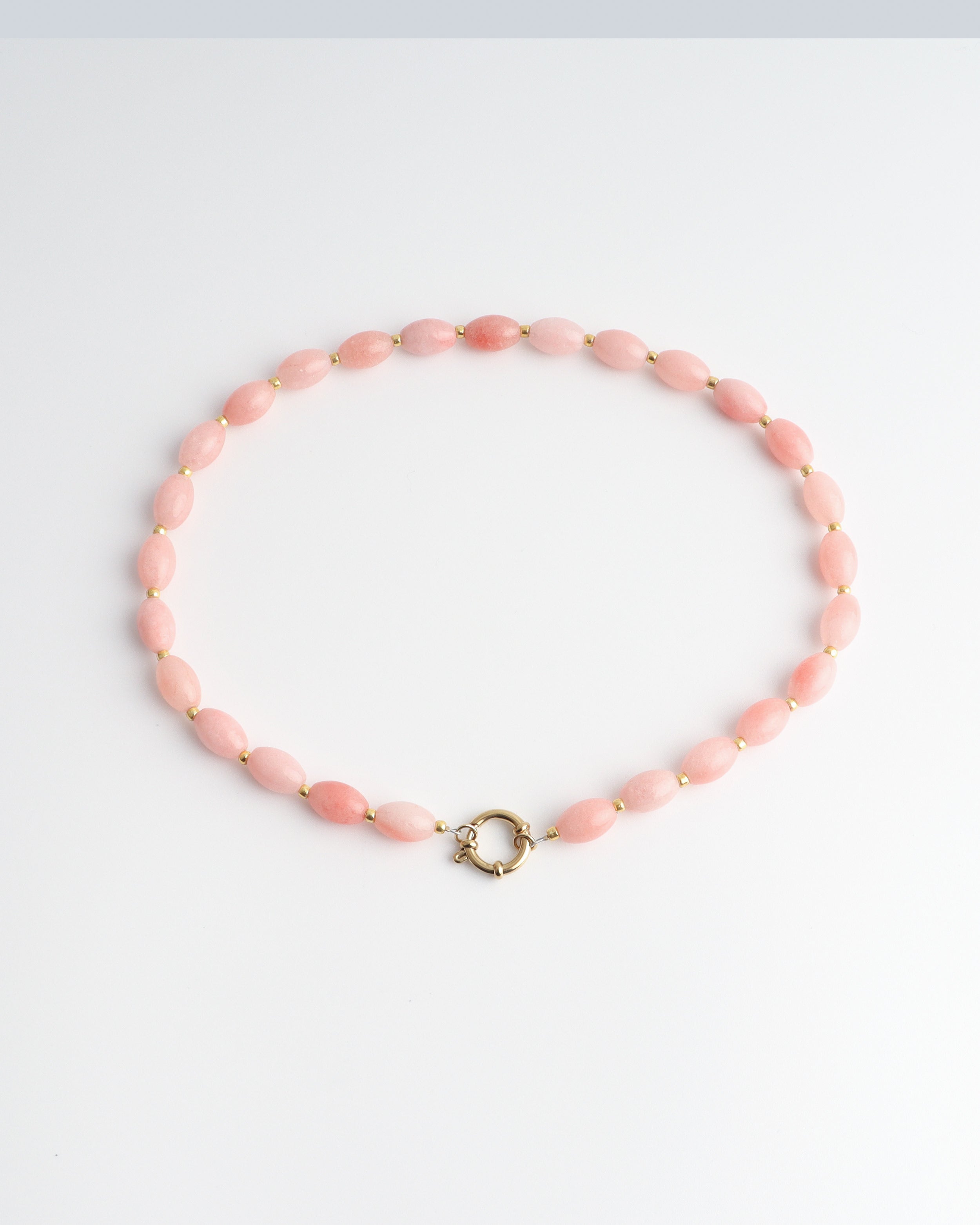 Jossy - Collar - Piedra natural - Acero inoxidable