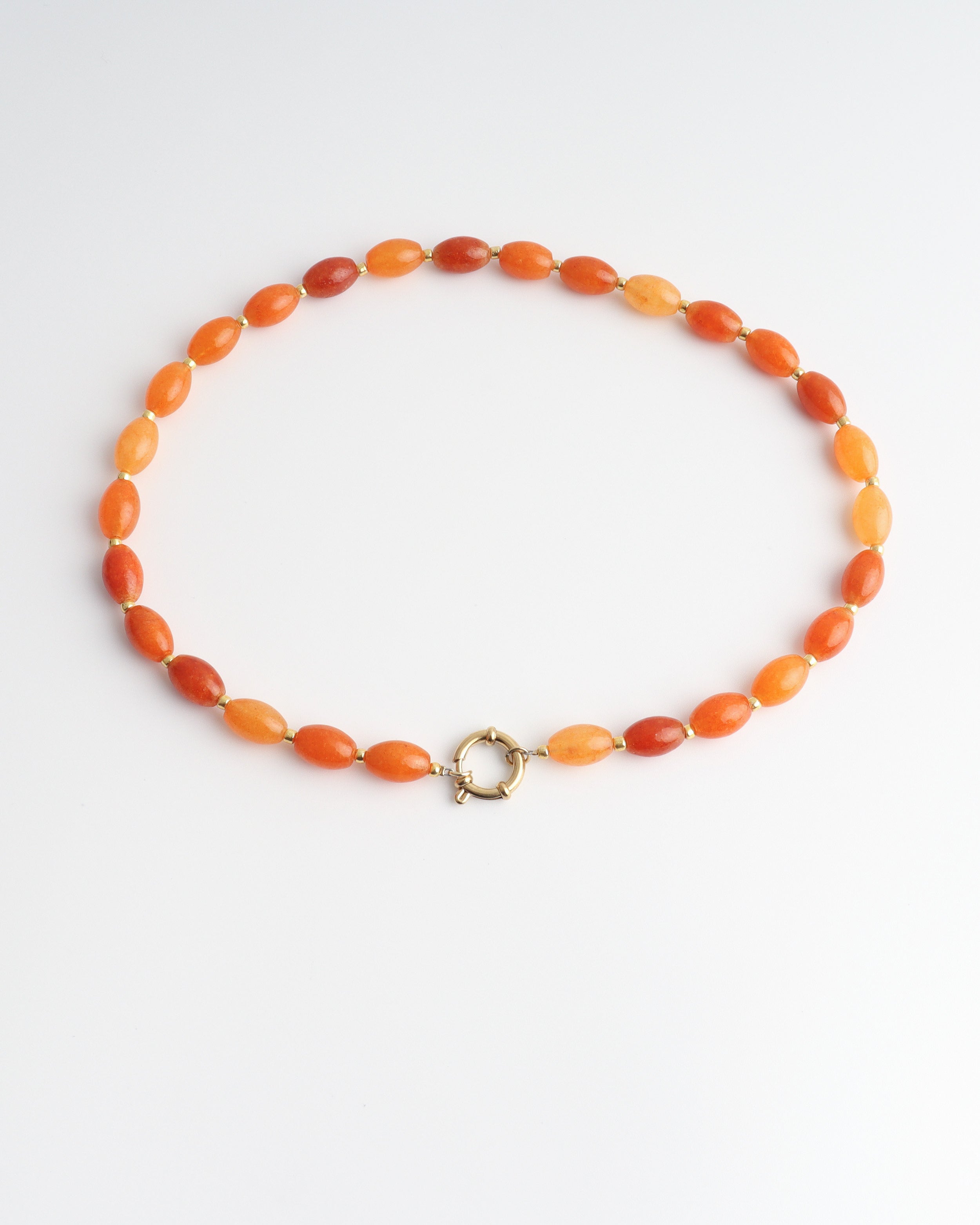 Jossy - Collar - Piedra natural - Acero inoxidable