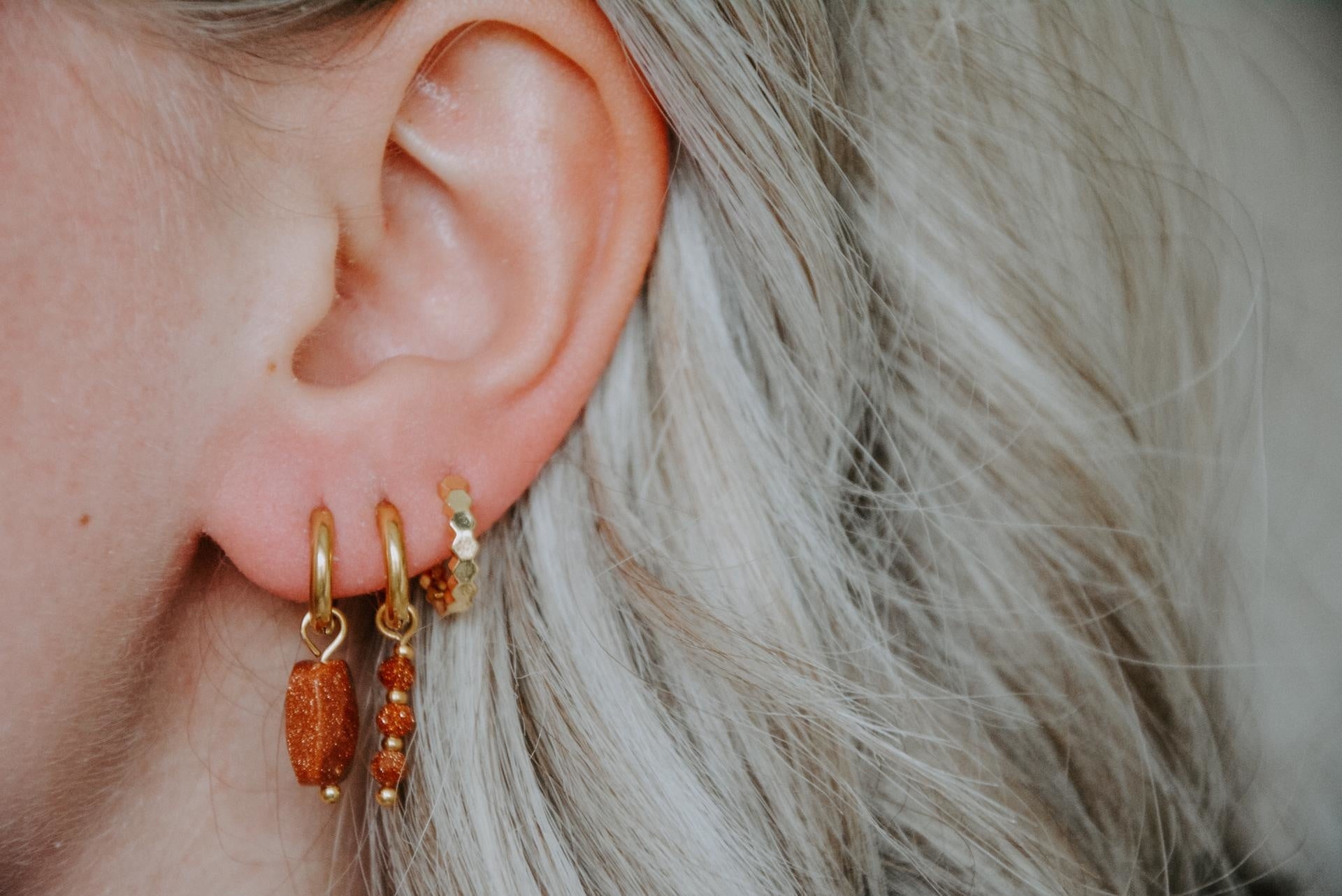 Emma - Pendientes - Chapado