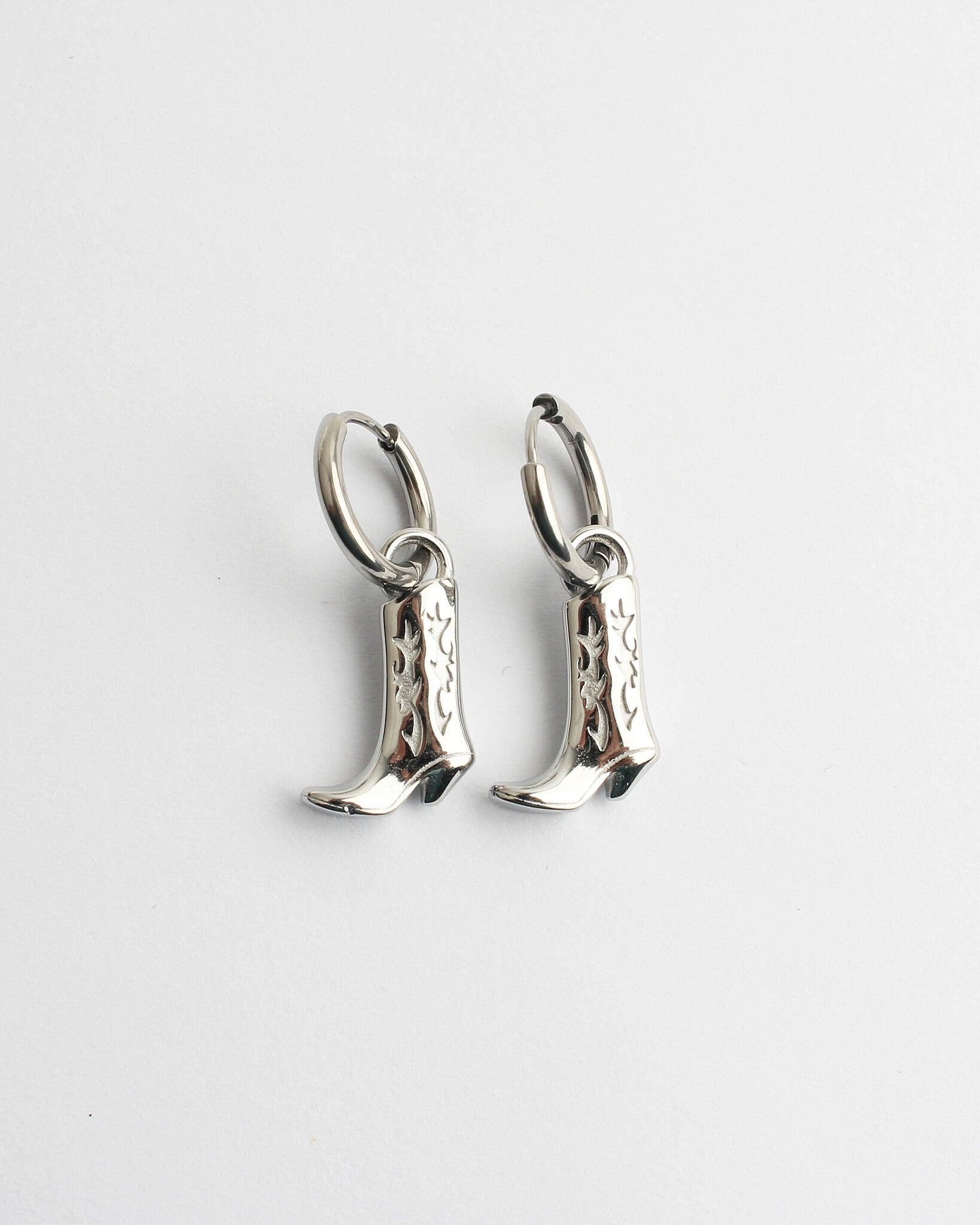 Cowboy Boots - Earrings - Stainless Steel