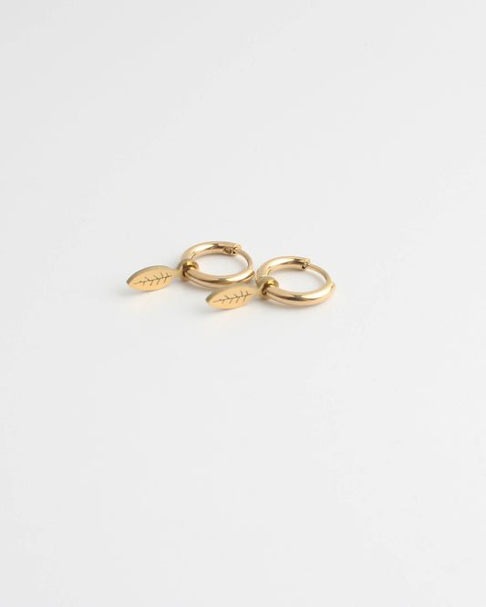 Little Feather - Pendientes - Acero inoxidable