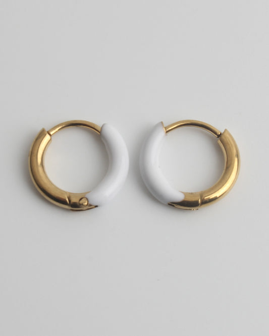 Tiny Happy Times - Earrings - Stainless Steel