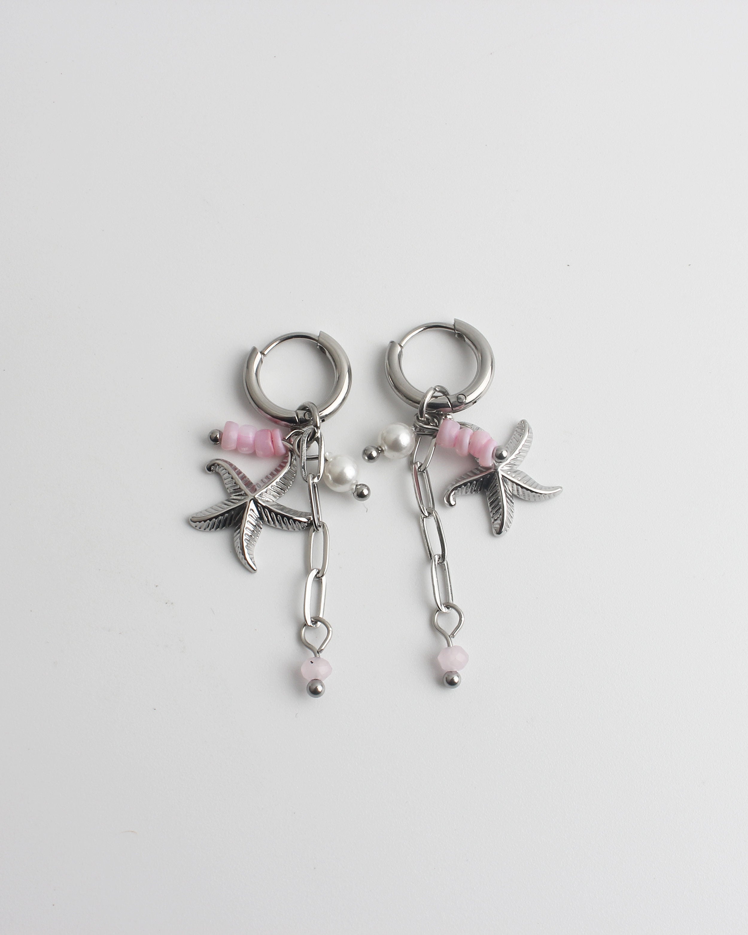 Seaside - Pendientes - Acero inoxidable