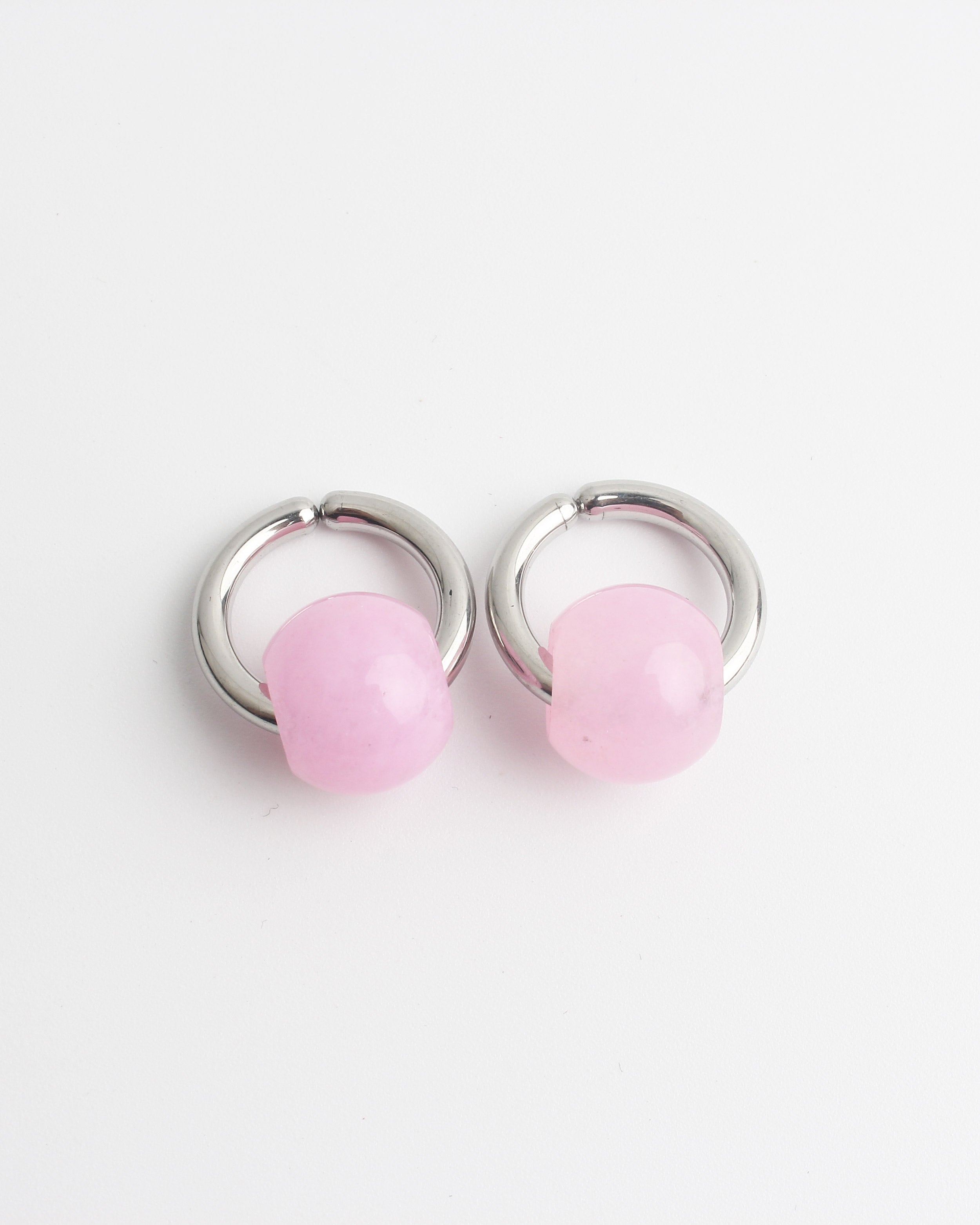 Merza - Pendientes - De clip - Acero inoxidable