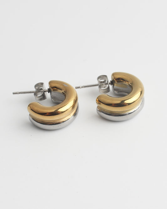 Yomi - Studs - Pendientes - Acero inoxidable