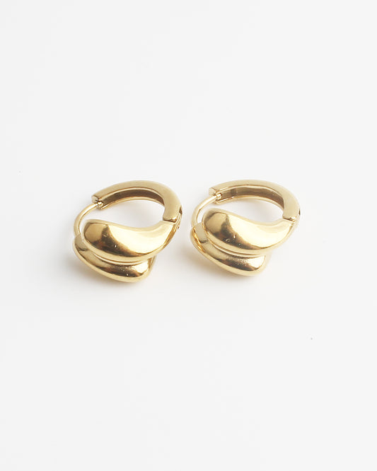 Gala - Pendientes - Chapados en oro