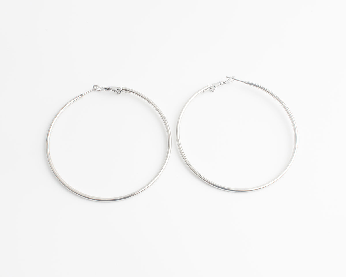 Basic hoops - Earrings - Stainless Steel